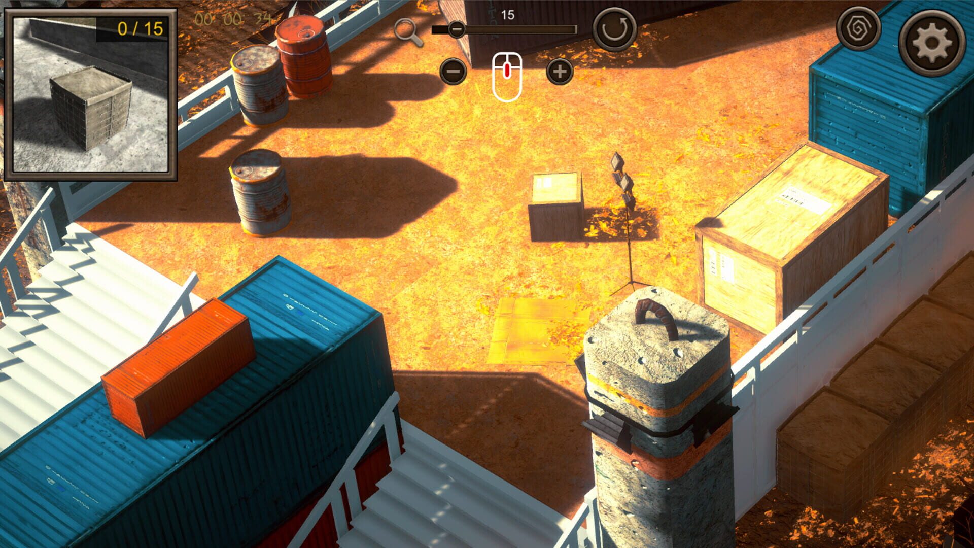 Foto do jogo Hidden FPS Shooting Top-Down 3D