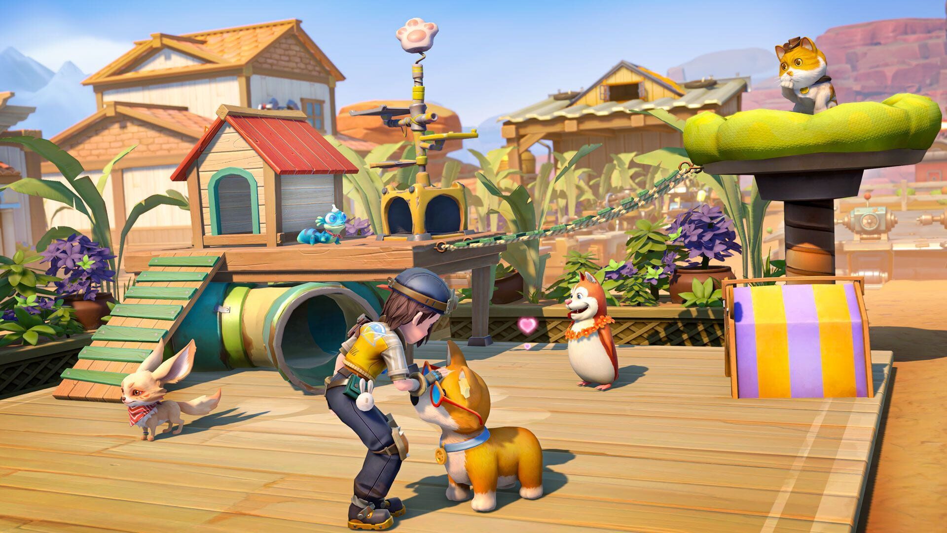 Foto do jogo My Time at Sandrock: Monster Whisperer