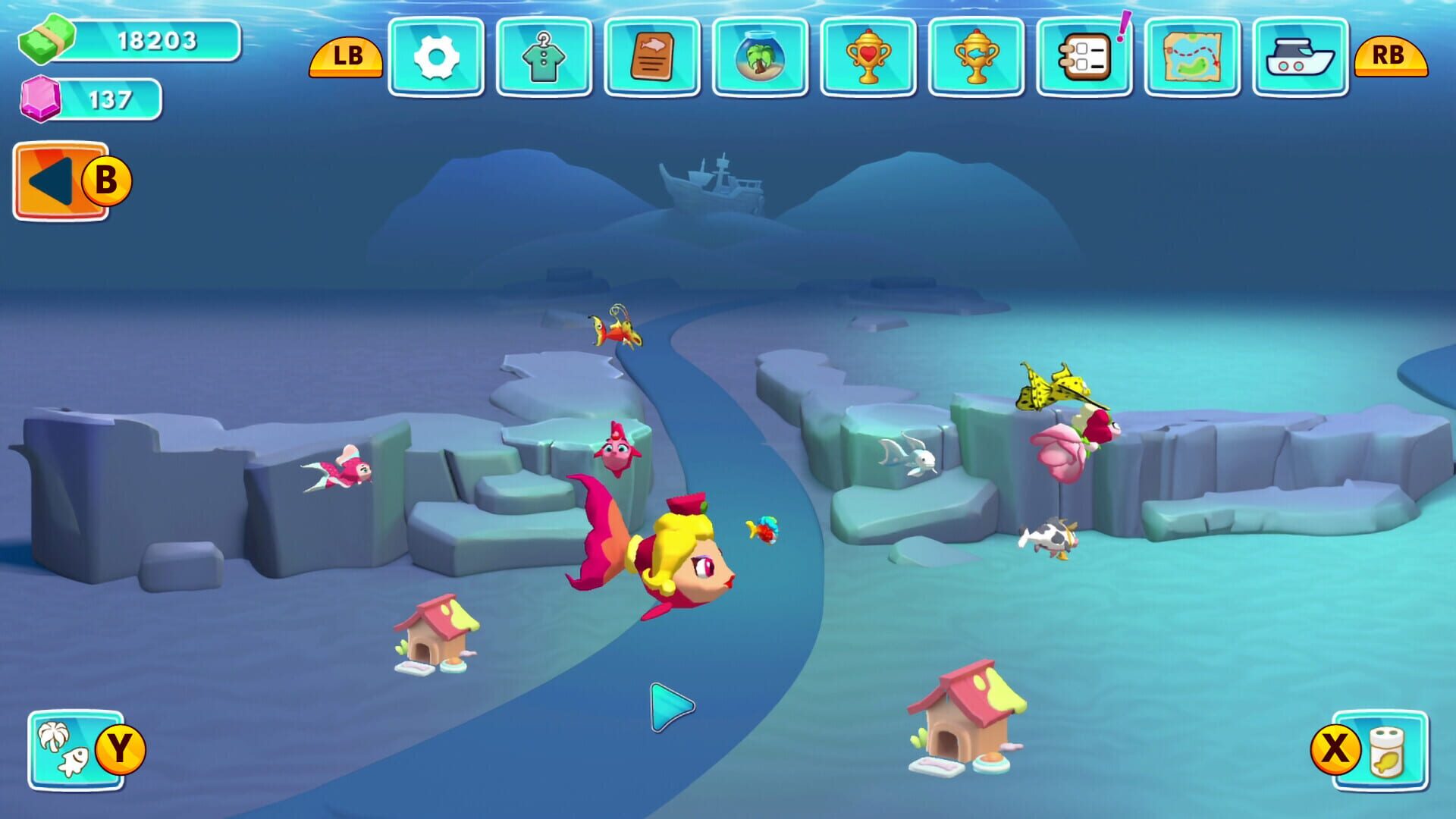 Foto do jogo Aquarium Land: Puppy