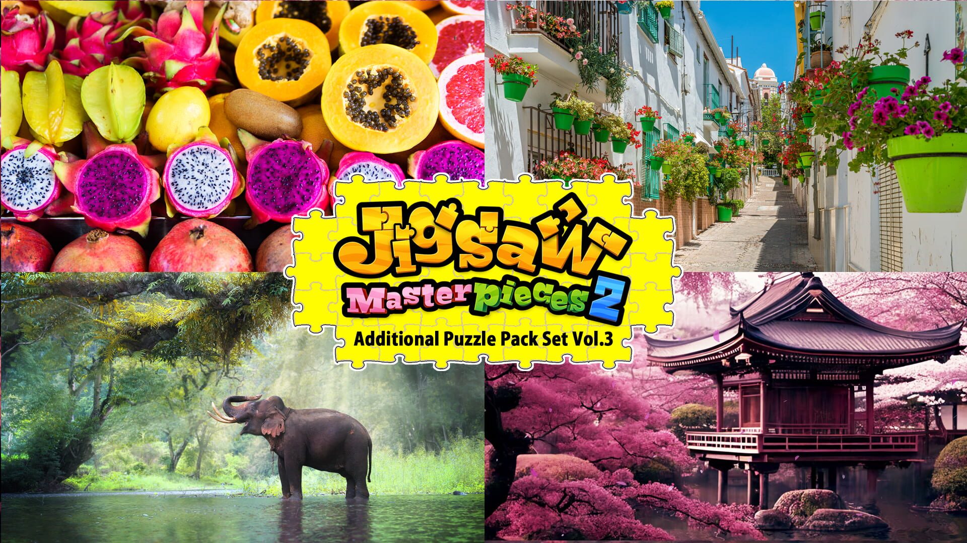 Foto do jogo Jigsaw Masterpieces 2: Additional Puzzle Pack Set Vol.3