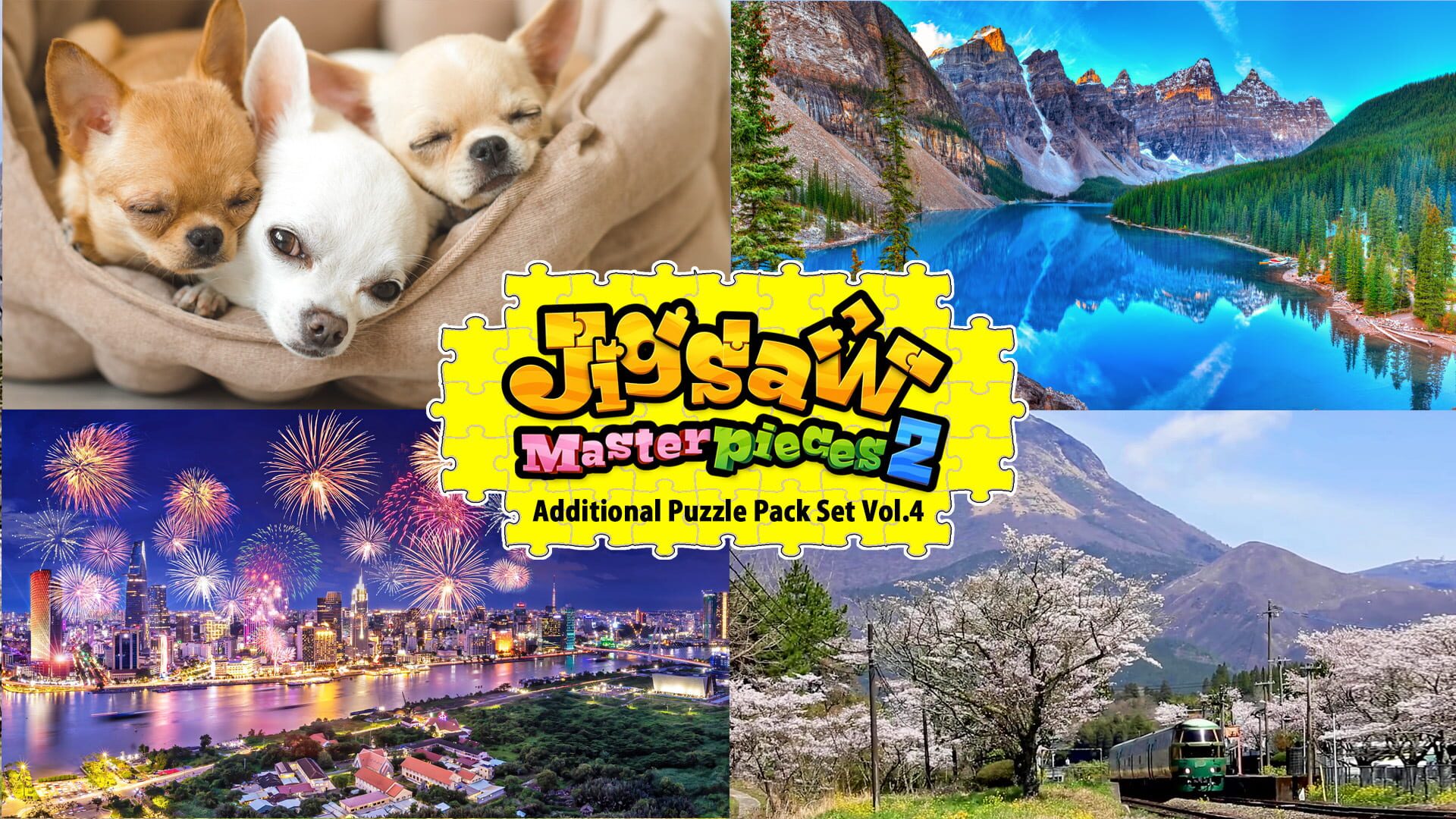 Foto do jogo Jigsaw Masterpieces 2: Additional Puzzle Pack Set Vol.4