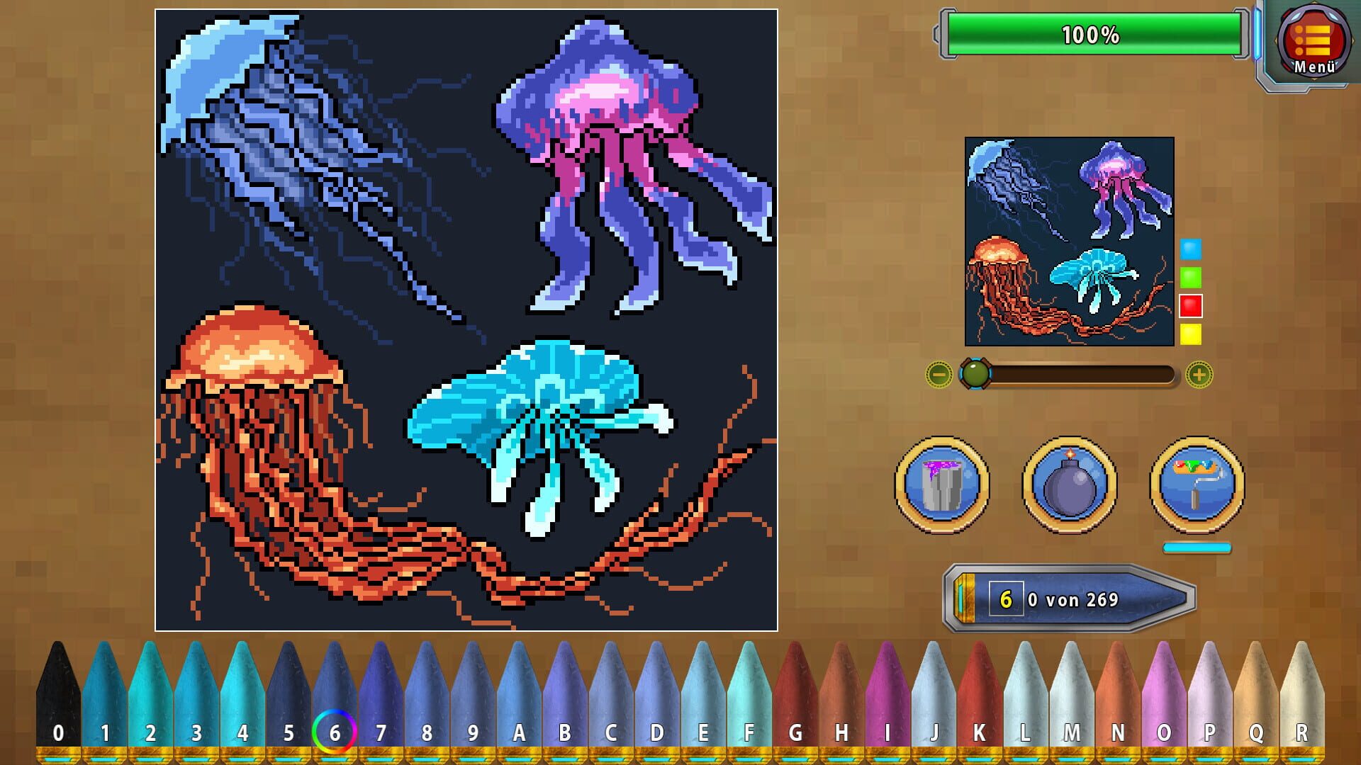 Foto do jogo Paint By Numbers: 8-Bit World Ep. 9