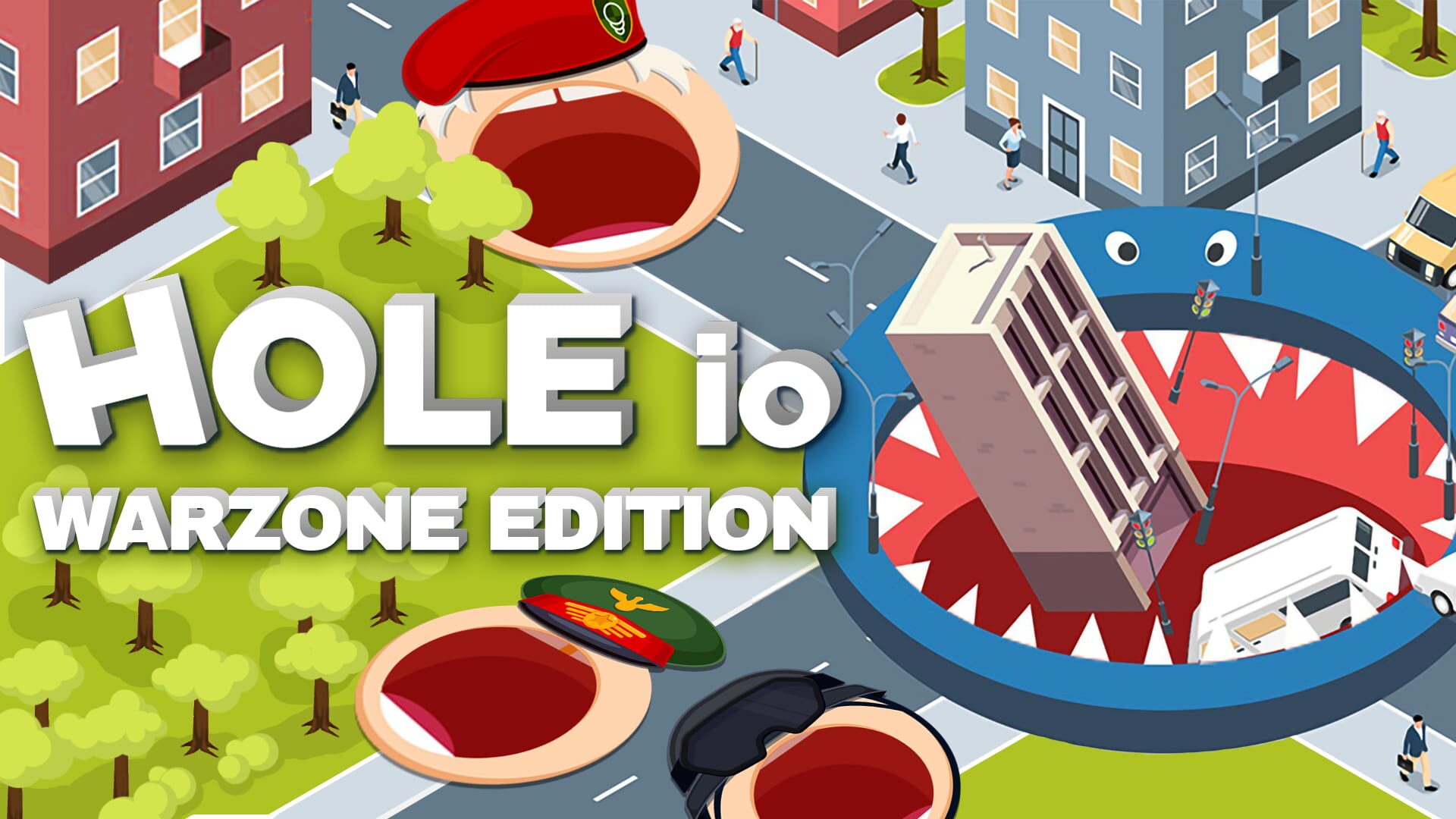 Foto do jogo Hole io: Warzone Edition