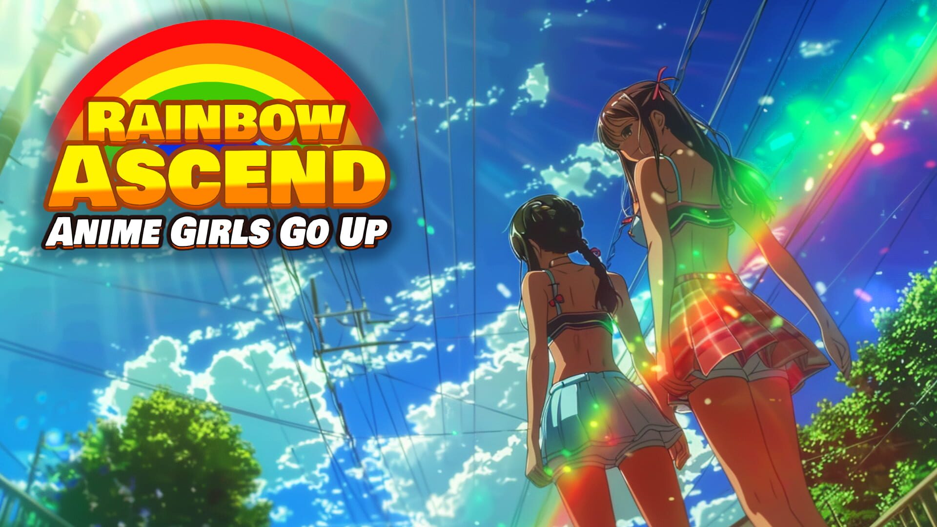 Foto do jogo Rainbow Ascend: Anime Girls Go Up