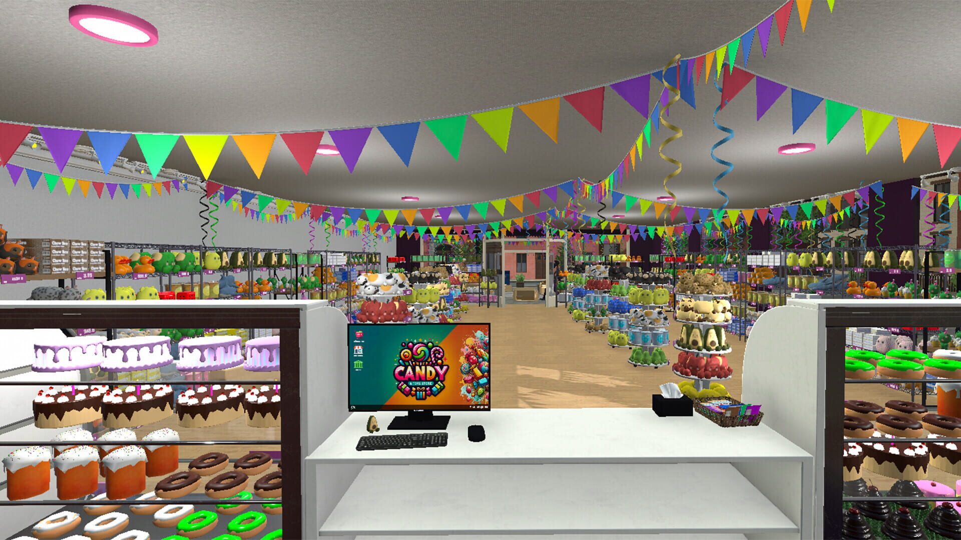 Foto do jogo Candy & Toys Store Simulator