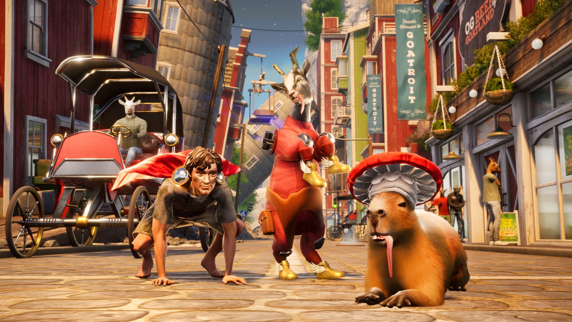 Foto do jogo Goat Simulator 3: Multiversal Traveler's Edition