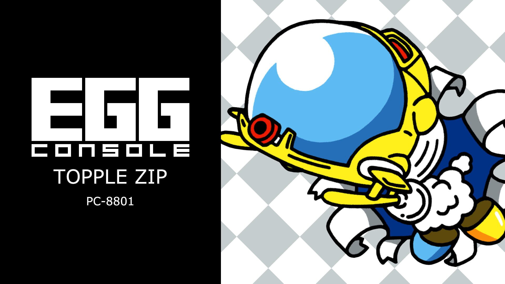 Foto do jogo Eggconsole Topple Zip PC-8801