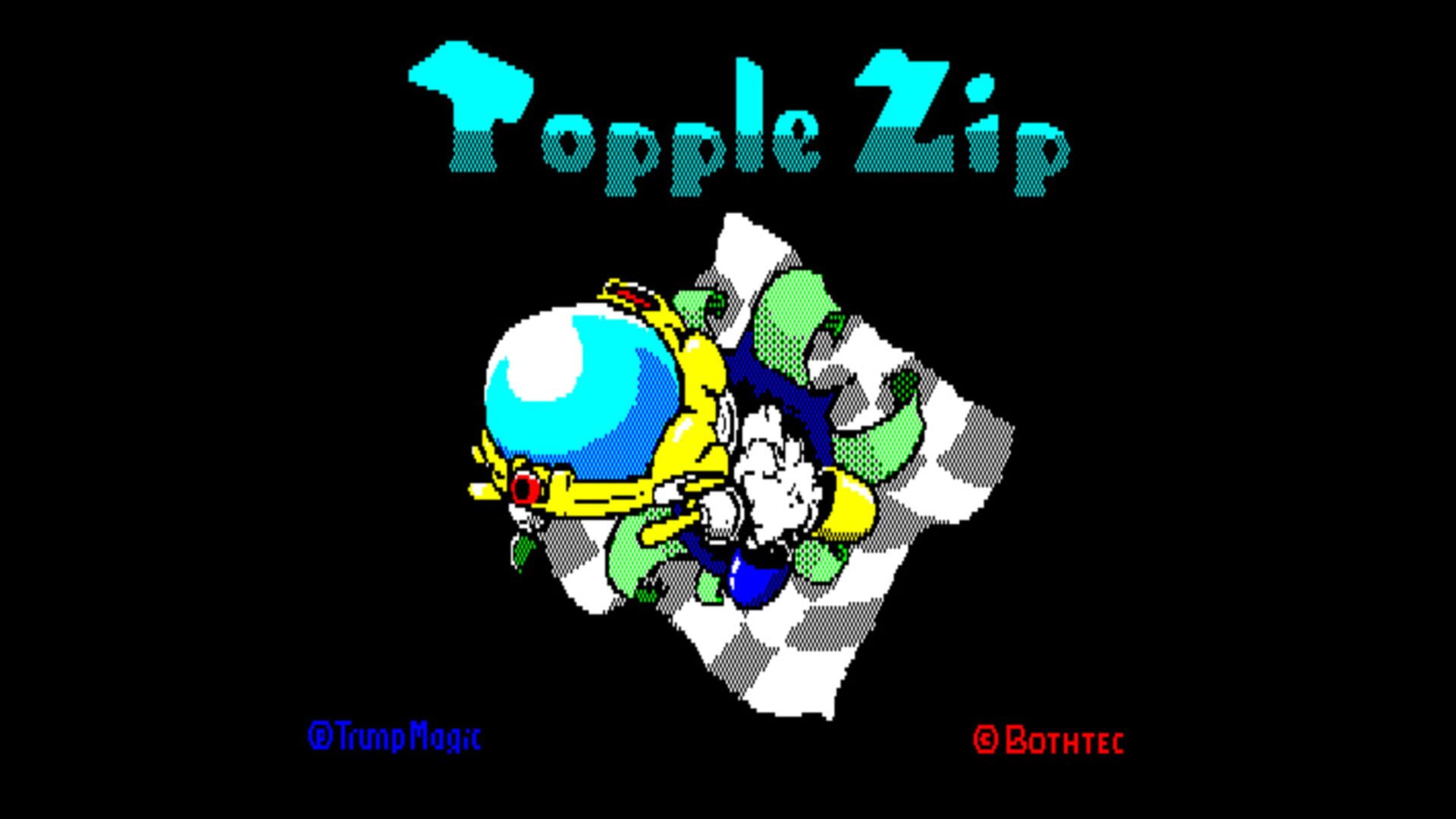 Foto do jogo Eggconsole Topple Zip PC-8801