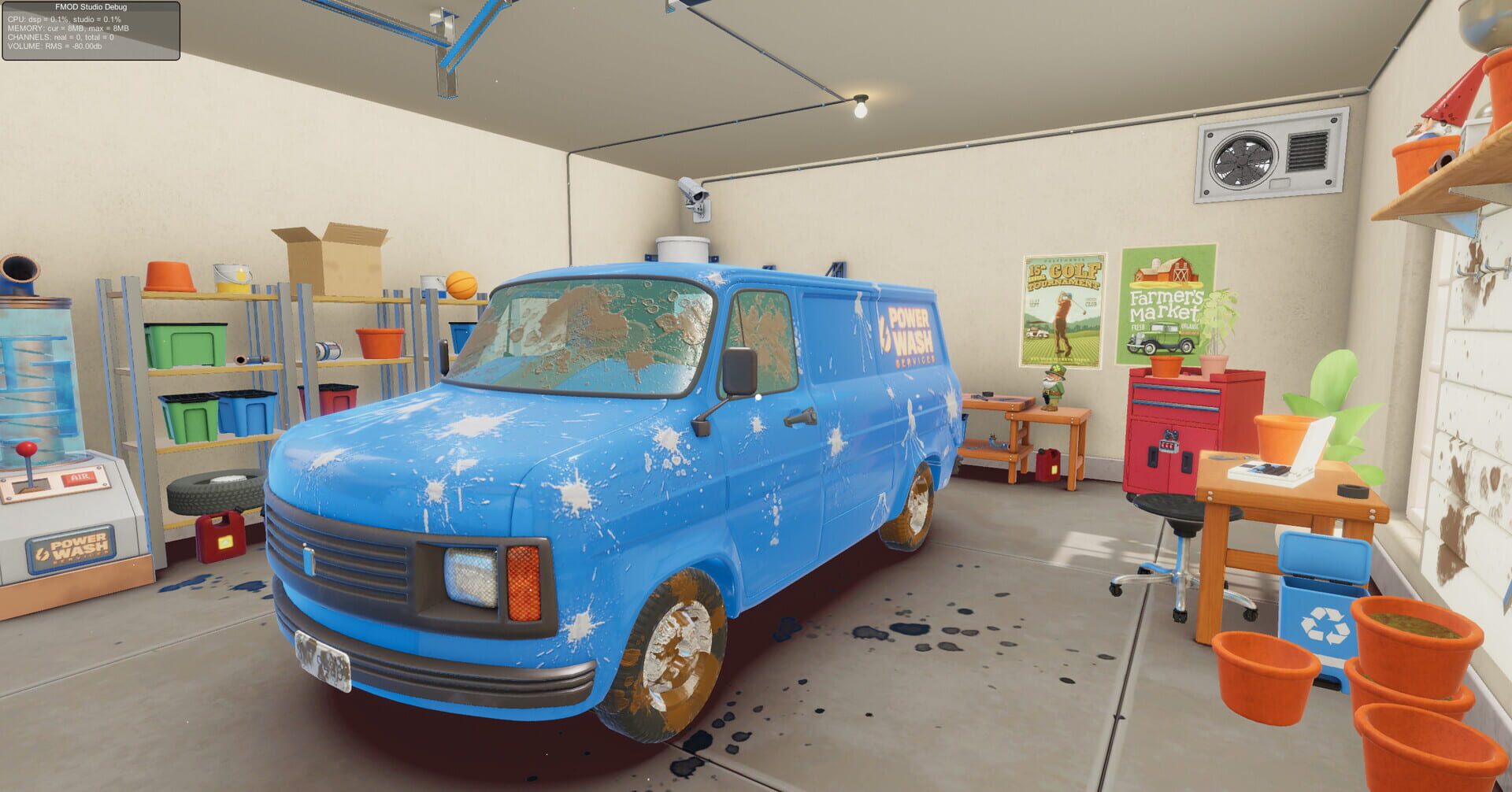Foto do jogo Escape Simulator: PowerWash DLC