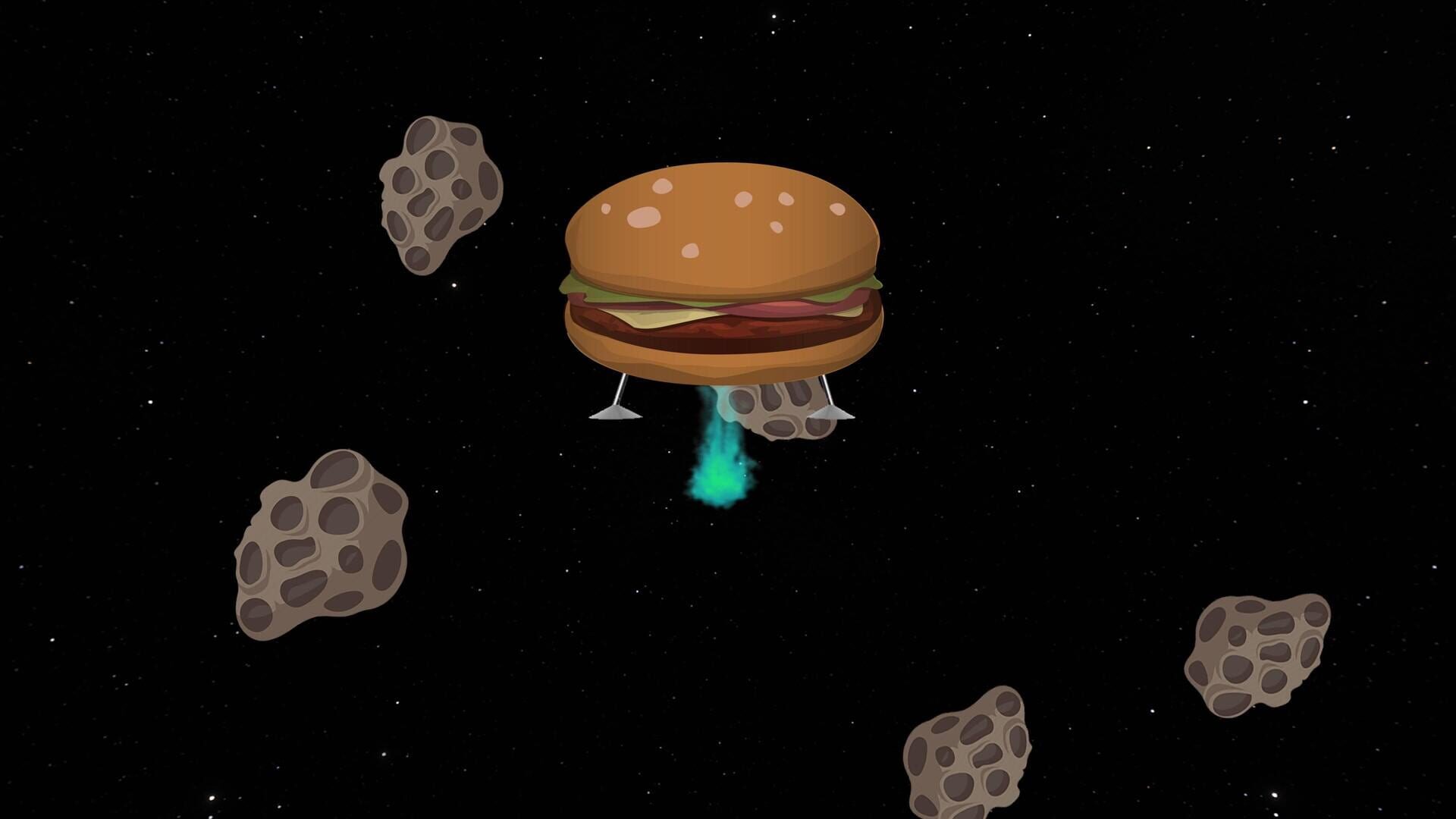 Foto do jogo A Burger in Space