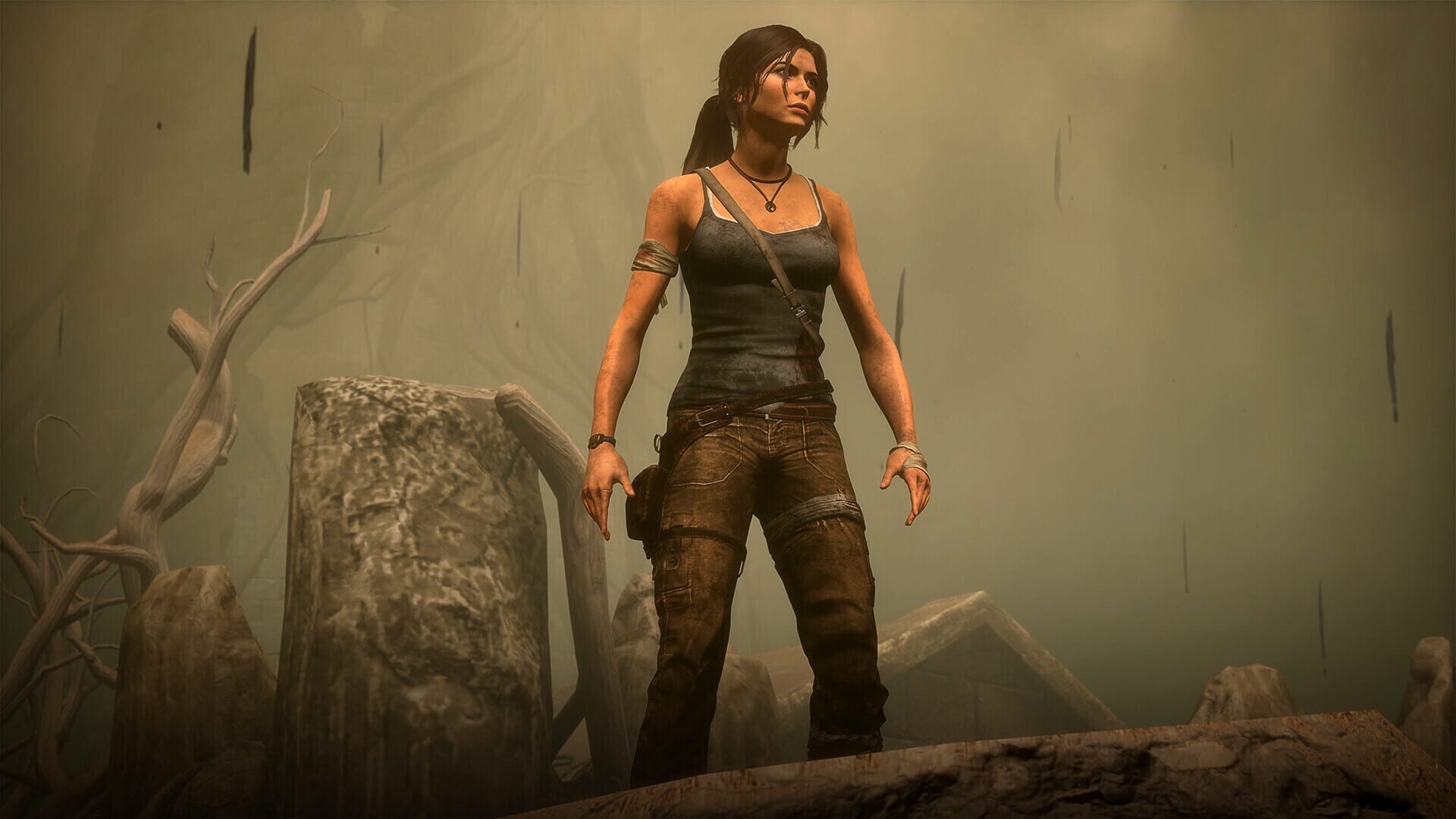 Foto do jogo Dead by Daylight: Tomb Raider Chapter