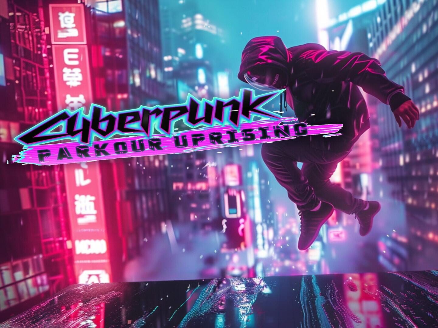 Foto do jogo Cyberpunk Parkour Uprising