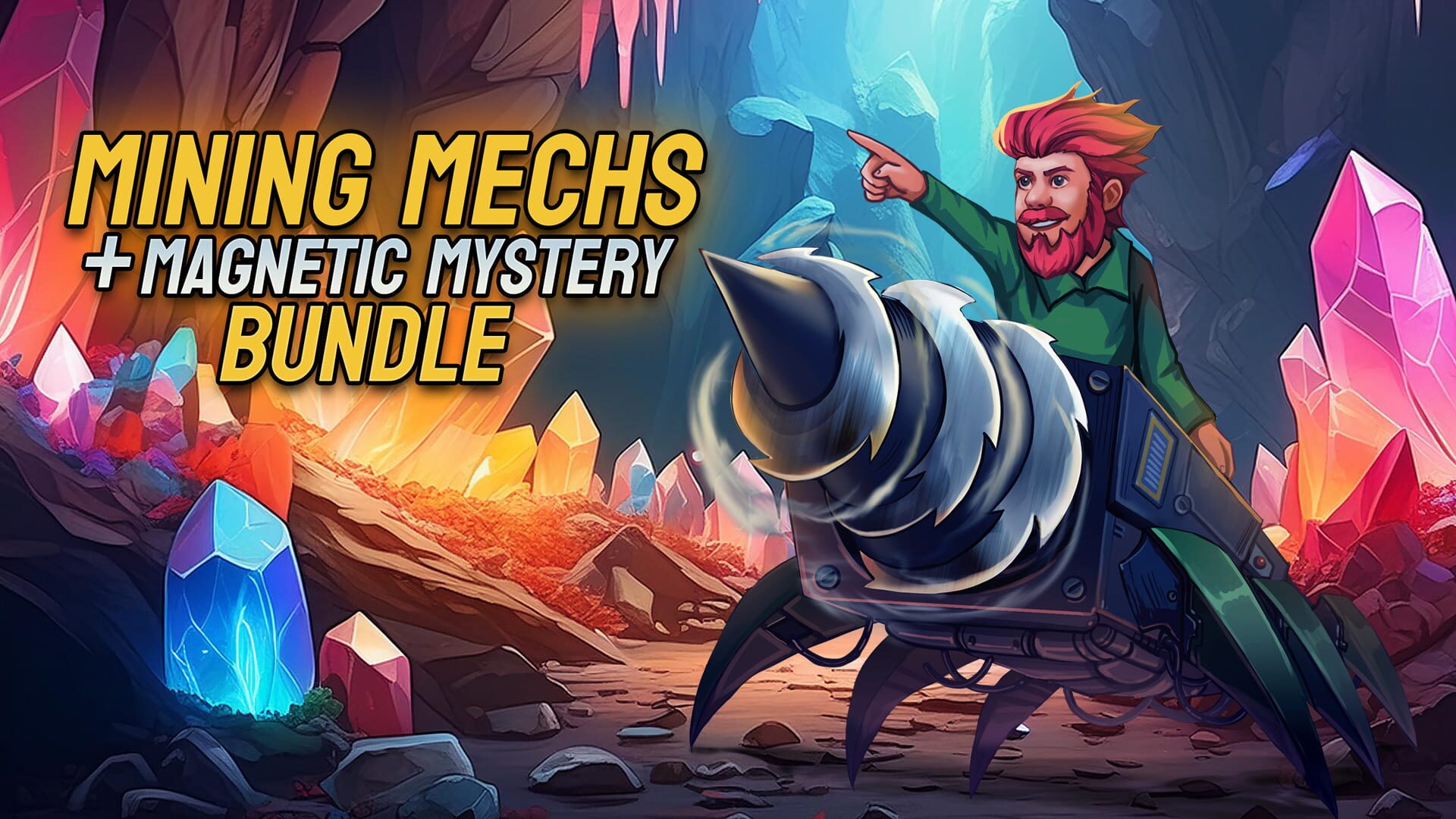 Foto do jogo Mining Mechs + Magnetic Mystery Bundle
