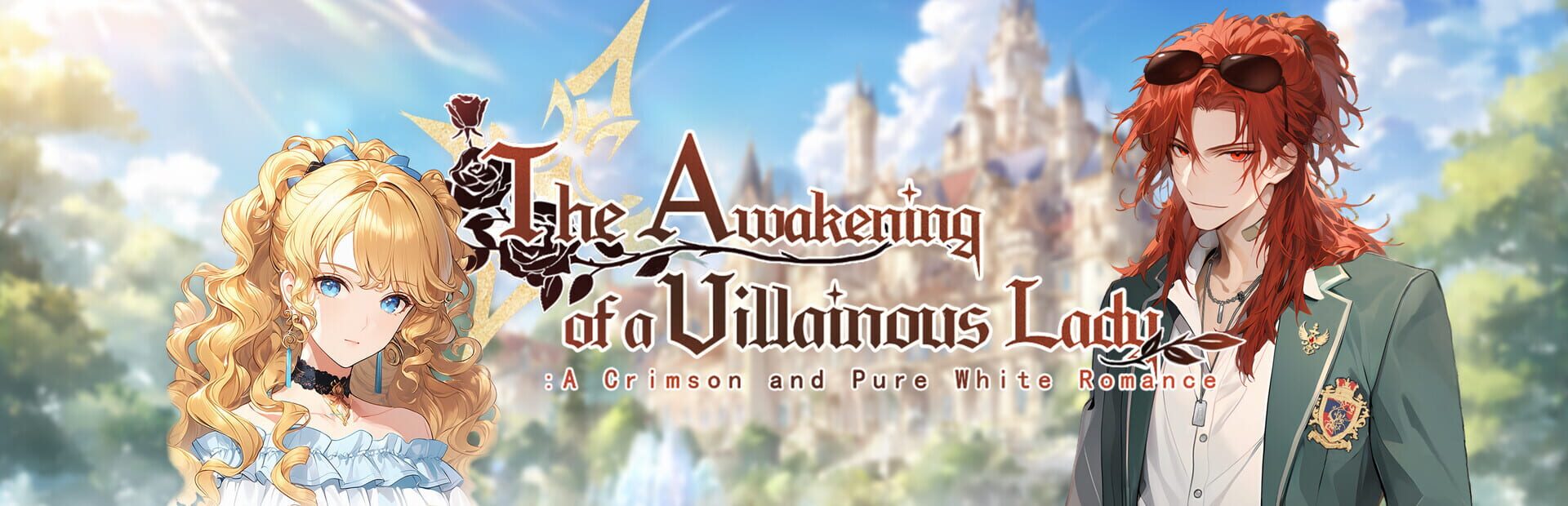 Foto do jogo The Awakening of a Villainous Lady: A Crimson and Pure White Romance