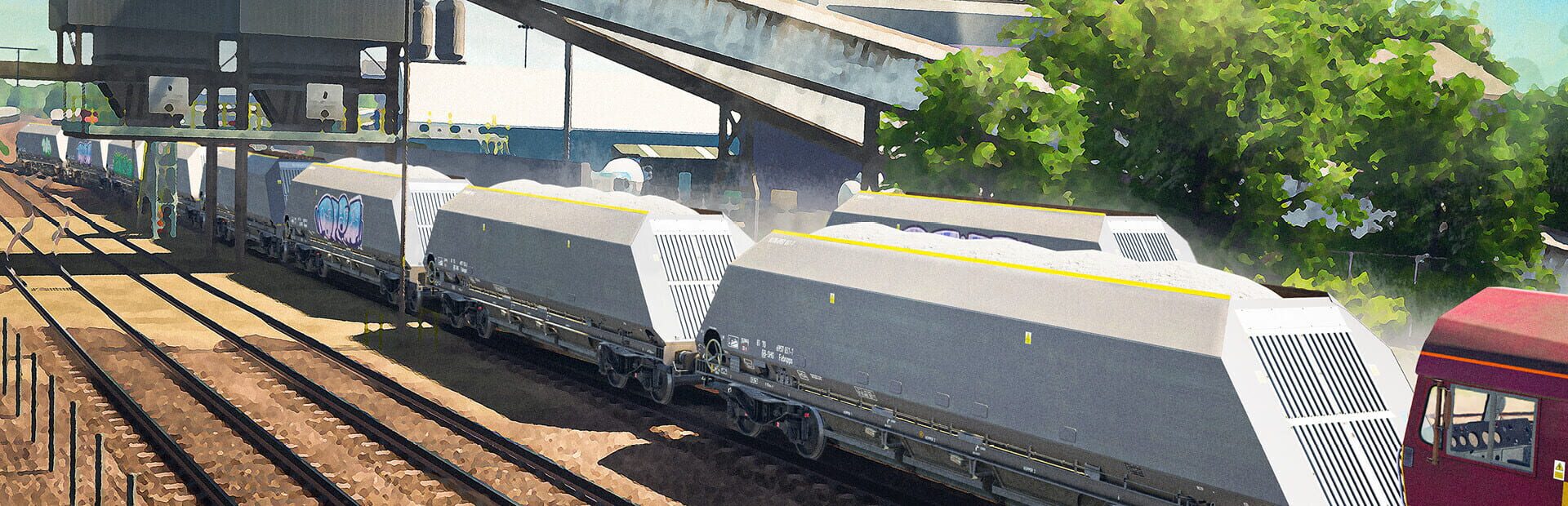 Foto do jogo Train Sim World 4: Cargo Line Vol. 2 - Aggregates