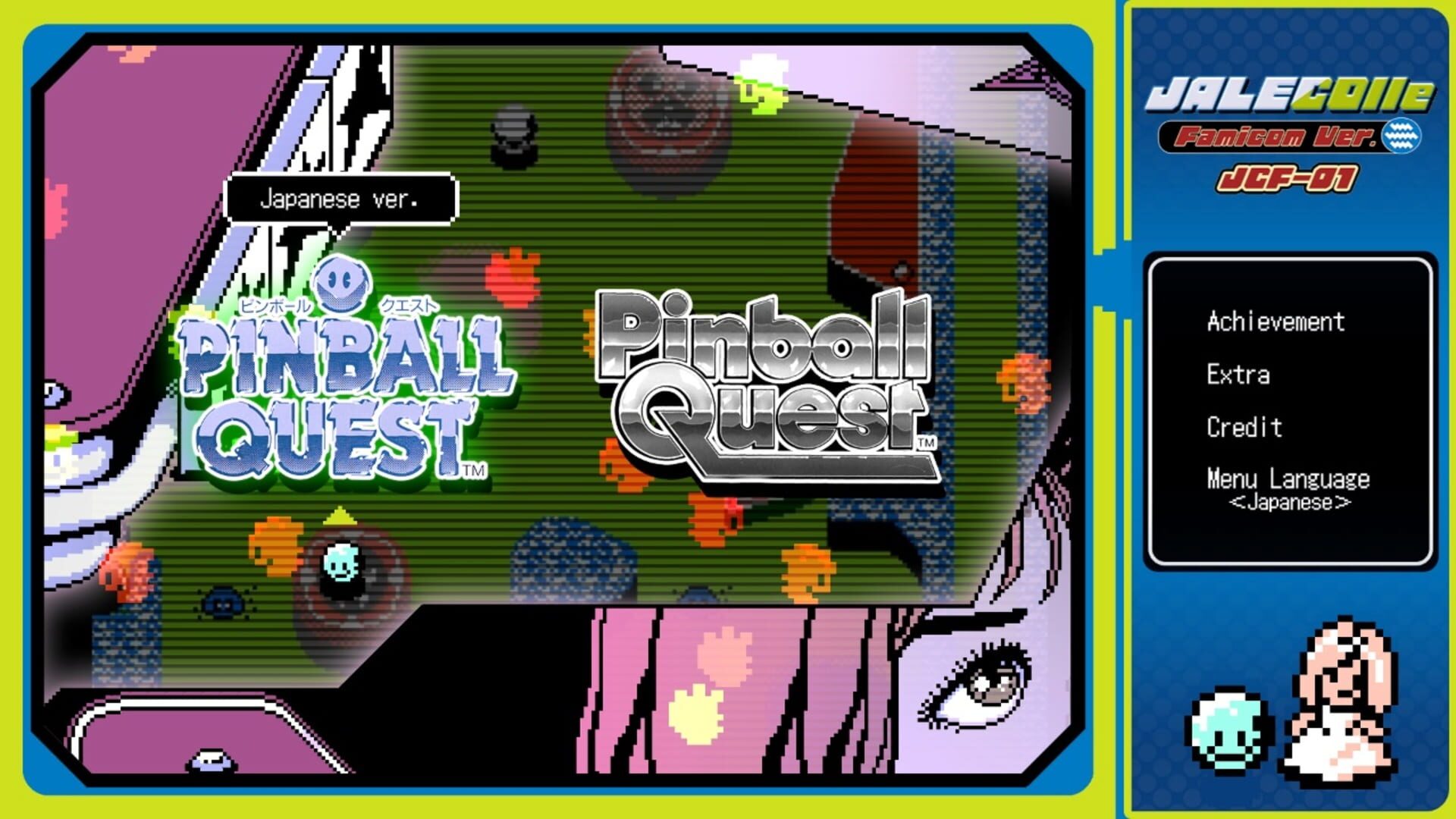 Foto do jogo Jalecolle Famicom Ver. Pinball Quest