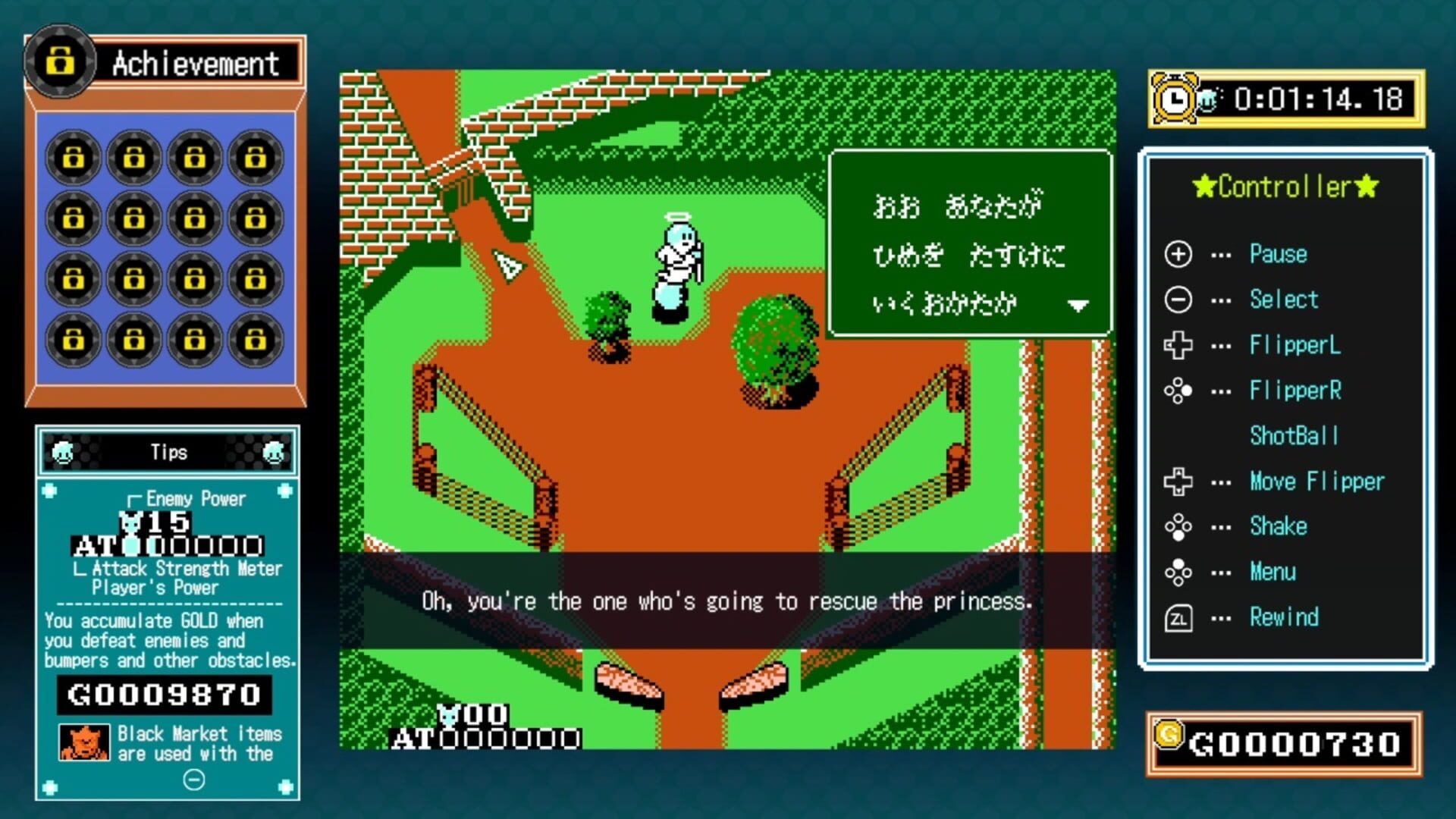 Foto do jogo Jalecolle Famicom Ver. Pinball Quest