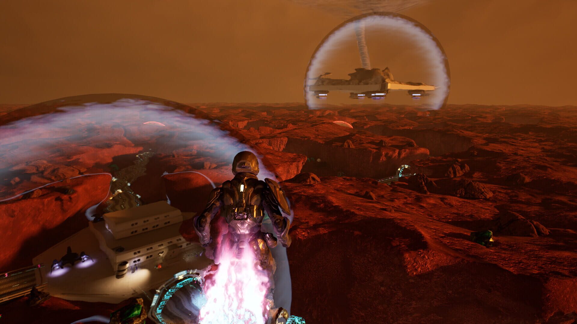 Foto do jogo Red Planet Rampart