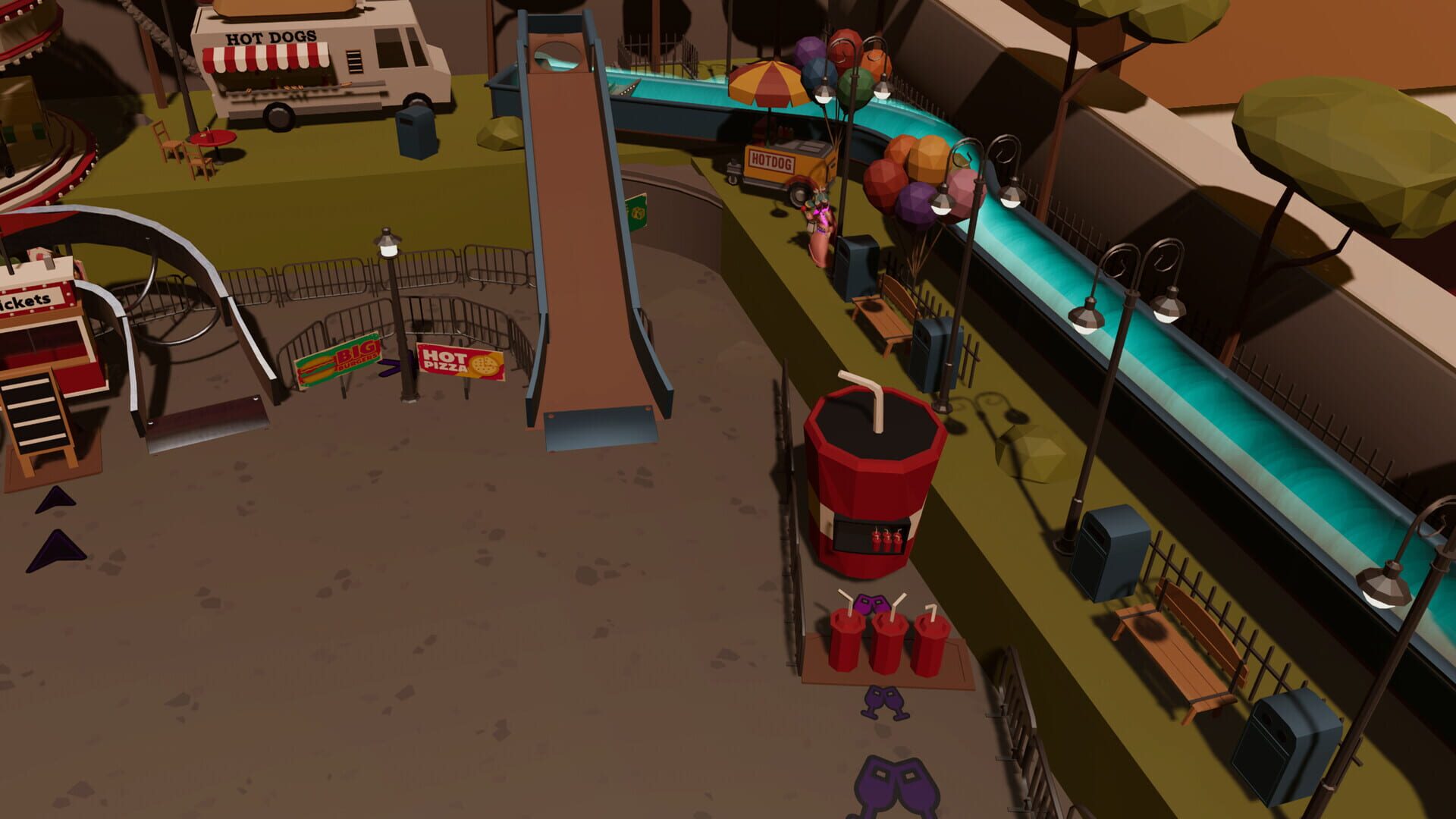 Foto do jogo Roxy Raccoon's Pinball Panic: Paradise Parks