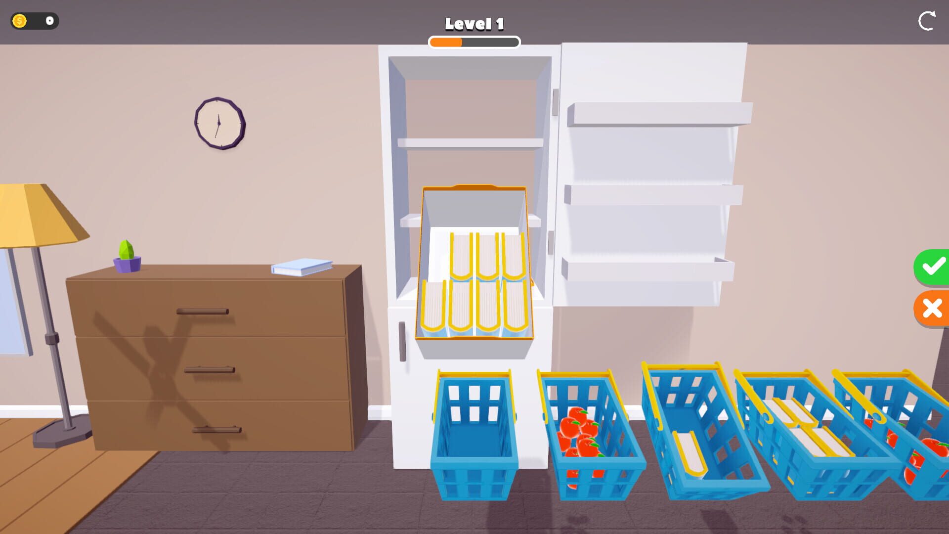 Foto do jogo Fill the Fridge