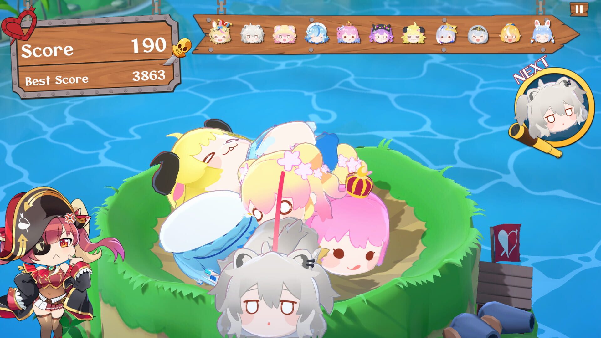 Foto do jogo Hololive Treasure Mountain