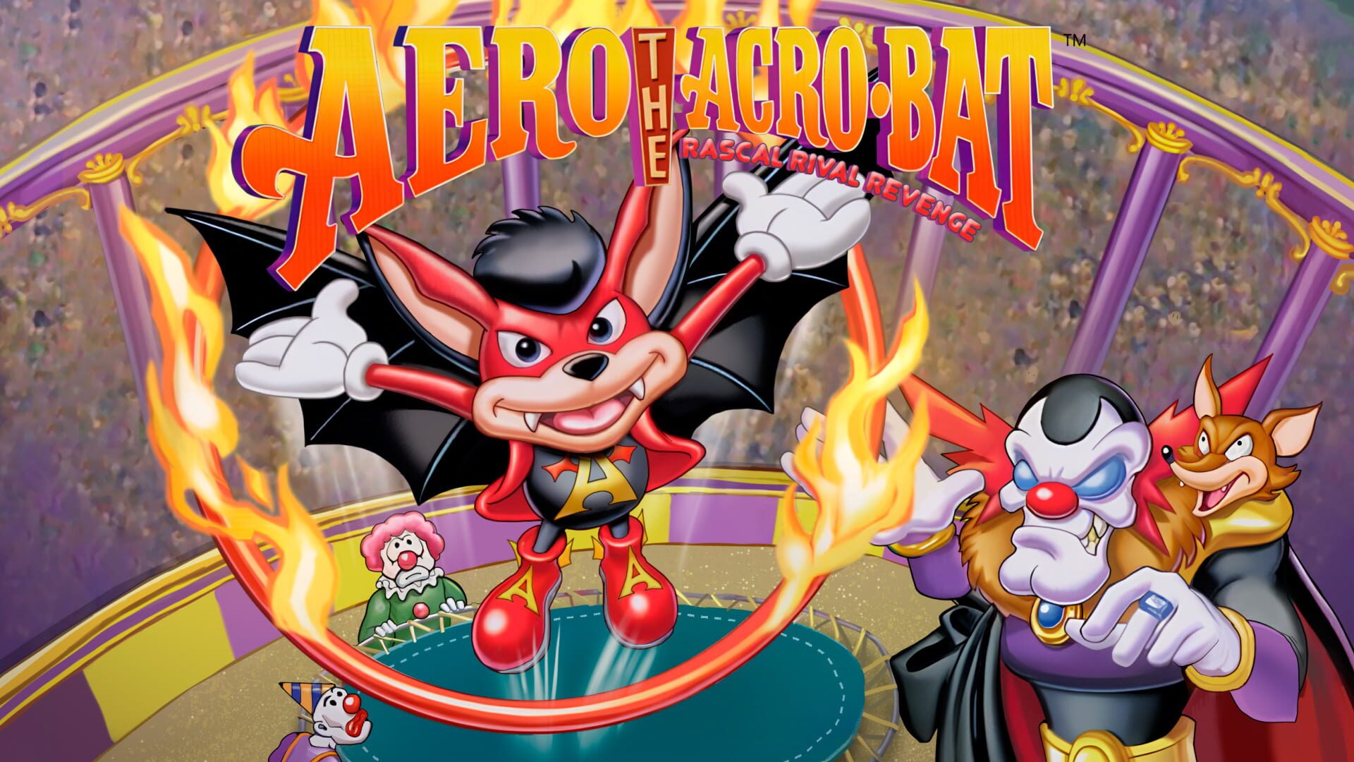 Foto do jogo Aero The Acro-Bat: Rascal Rival Revenge