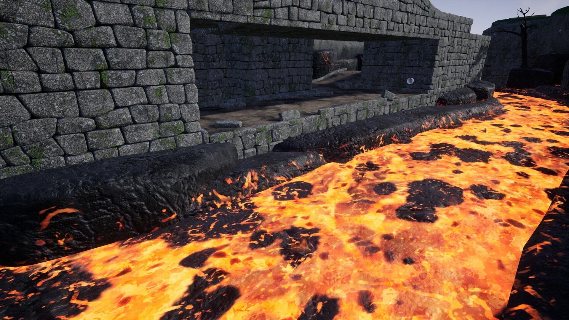 Foto do jogo Golfing In Aether: Cauldron