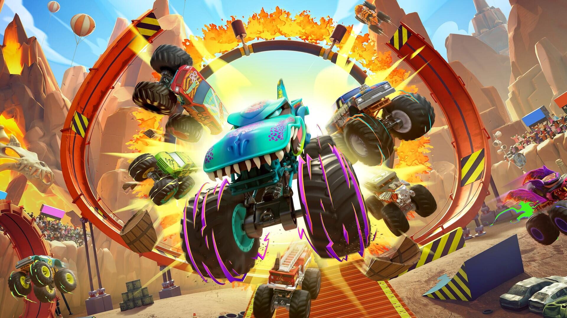 Foto do jogo Hot Wheels Monster Trucks: Stunt Mayhem