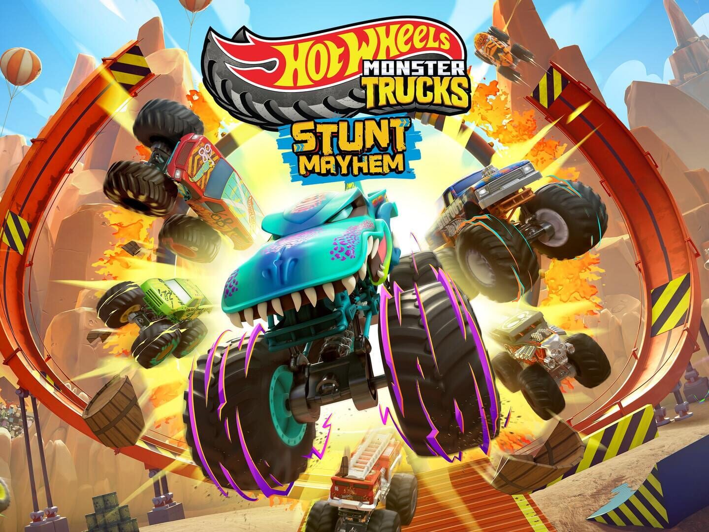 Foto do jogo Hot Wheels Monster Trucks: Stunt Mayhem