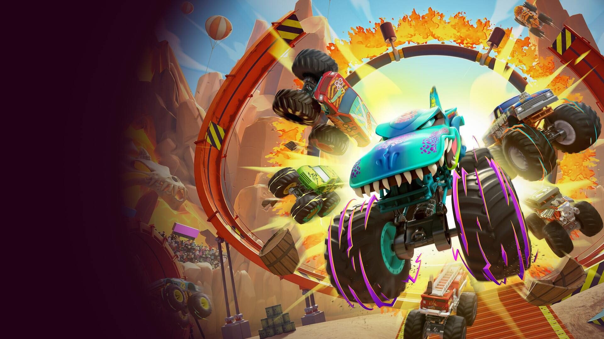 Foto do jogo Hot Wheels Monster Trucks: Stunt Mayhem