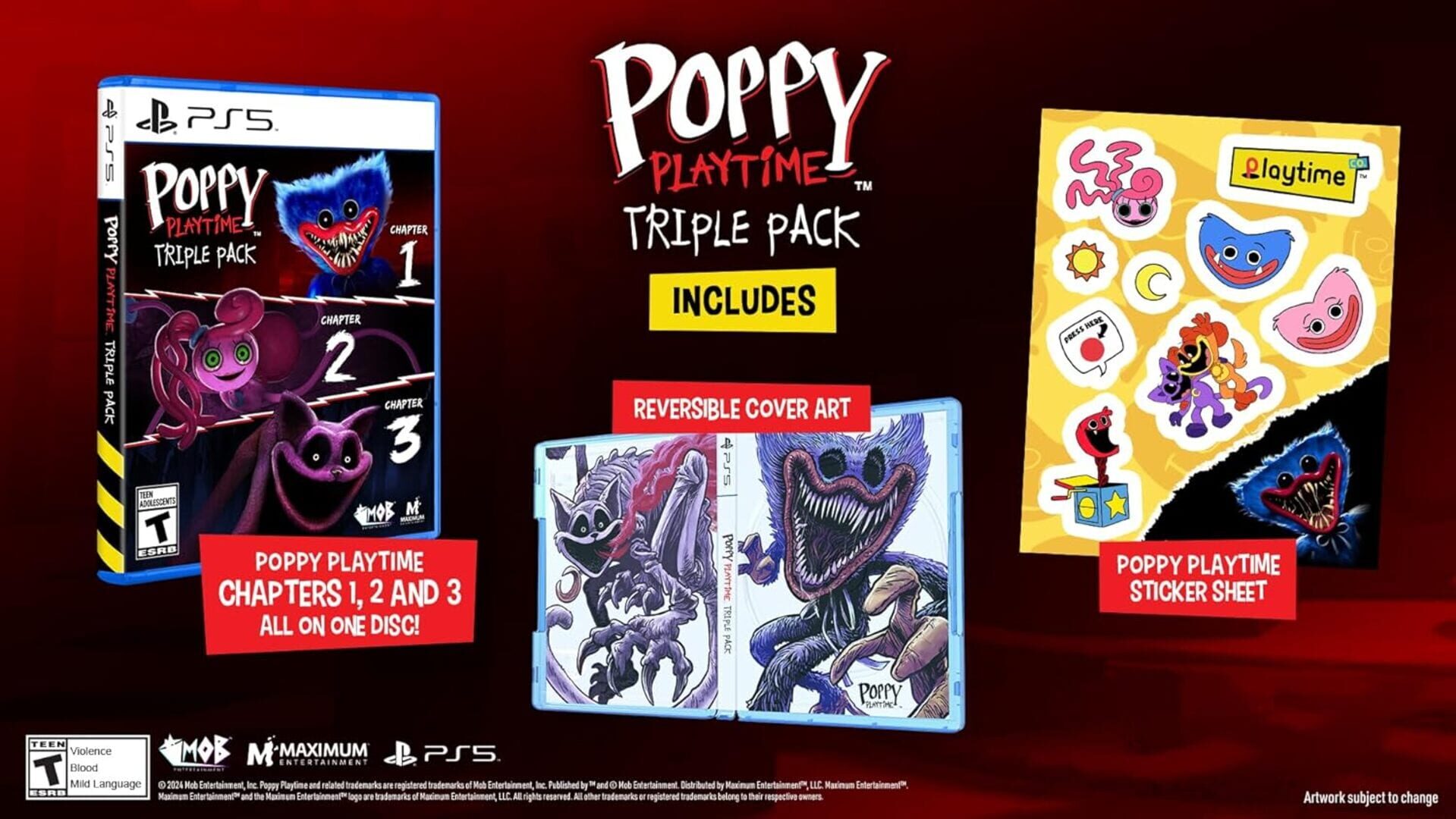 Foto do jogo Poppy Playtime Triple Pack