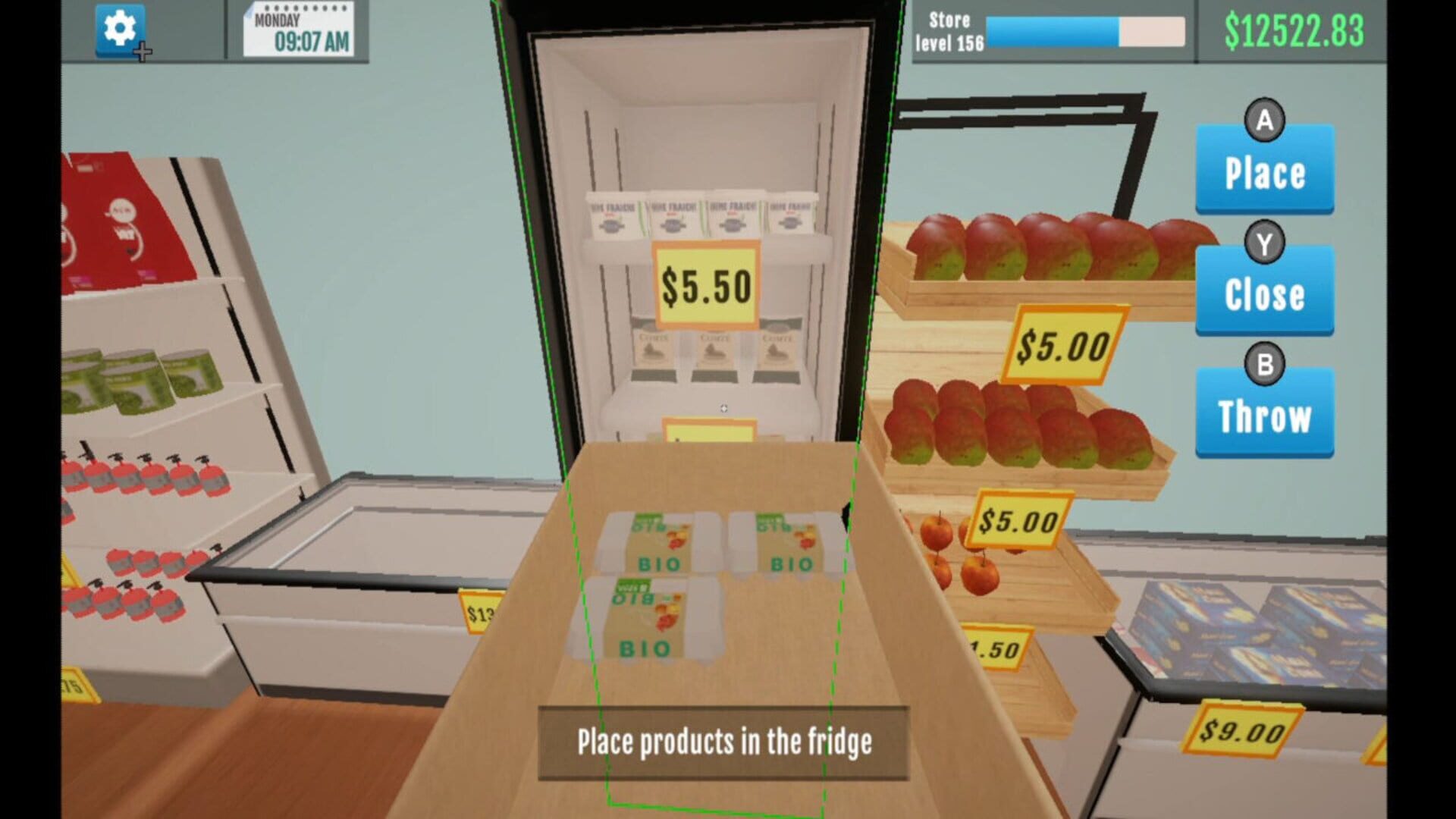 Foto do jogo Supermarket Manager Simulator