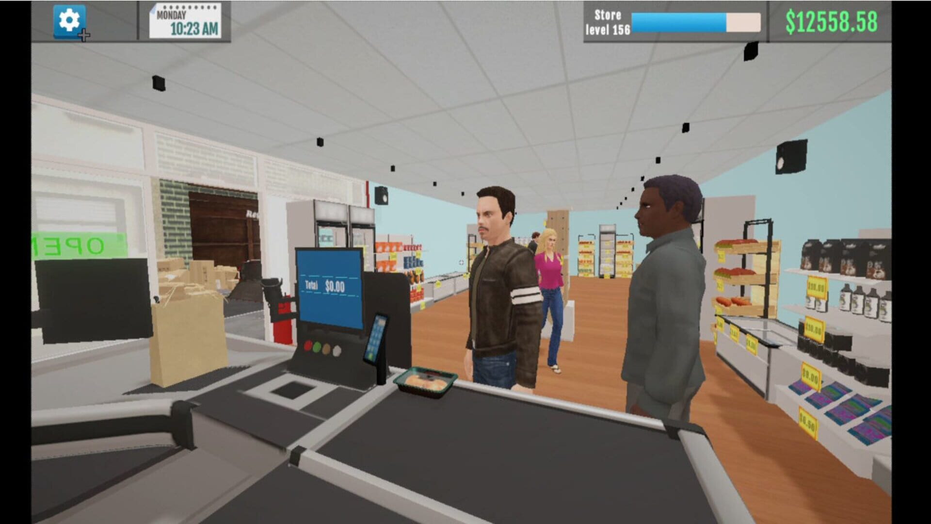 Foto do jogo Supermarket Manager Simulator