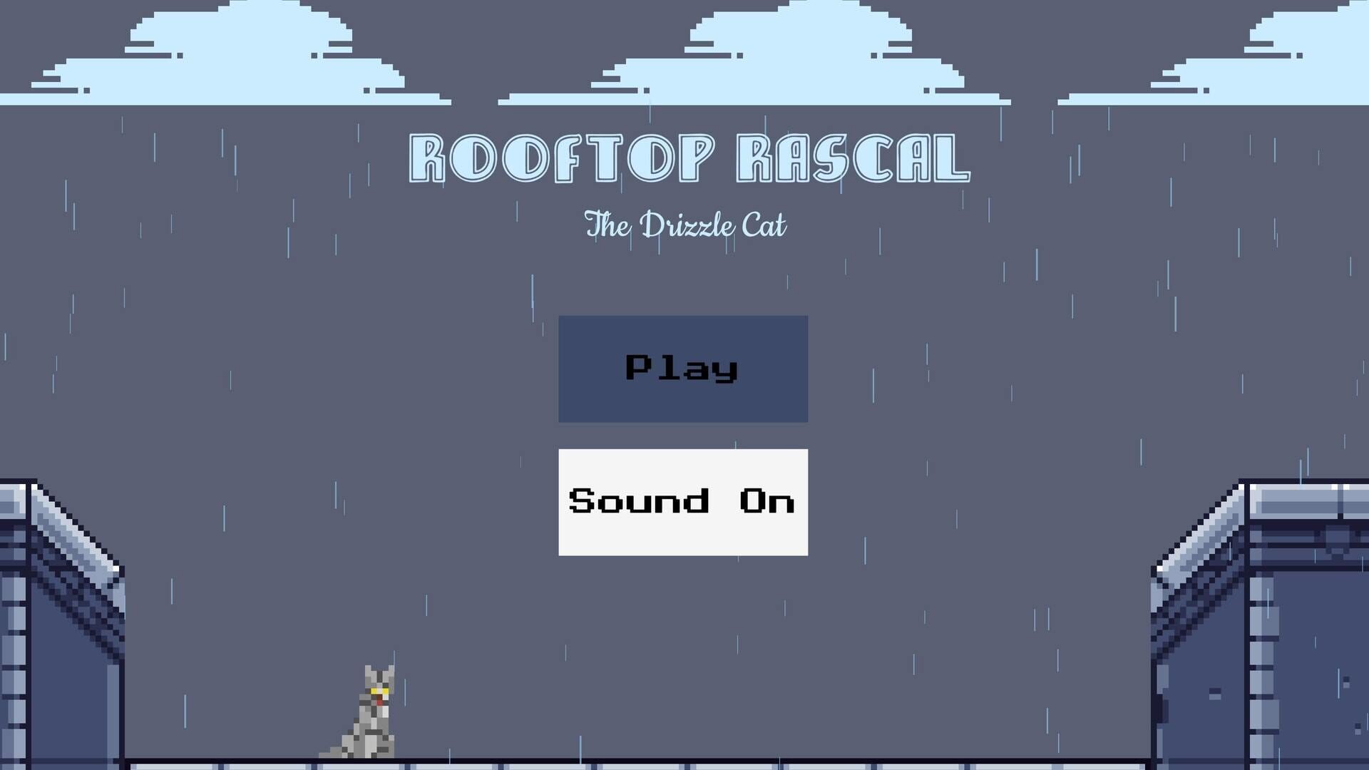Foto do jogo Rooftop Rascal: The Drizzle Cat