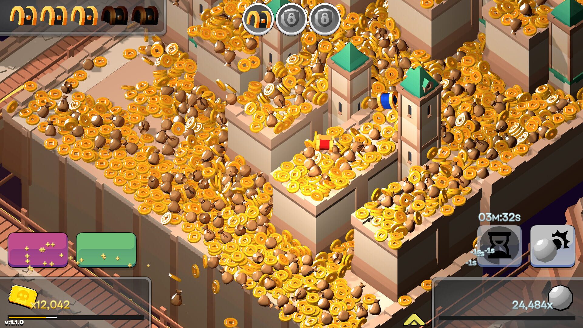Foto do jogo Pocket Pusher: The Citadel