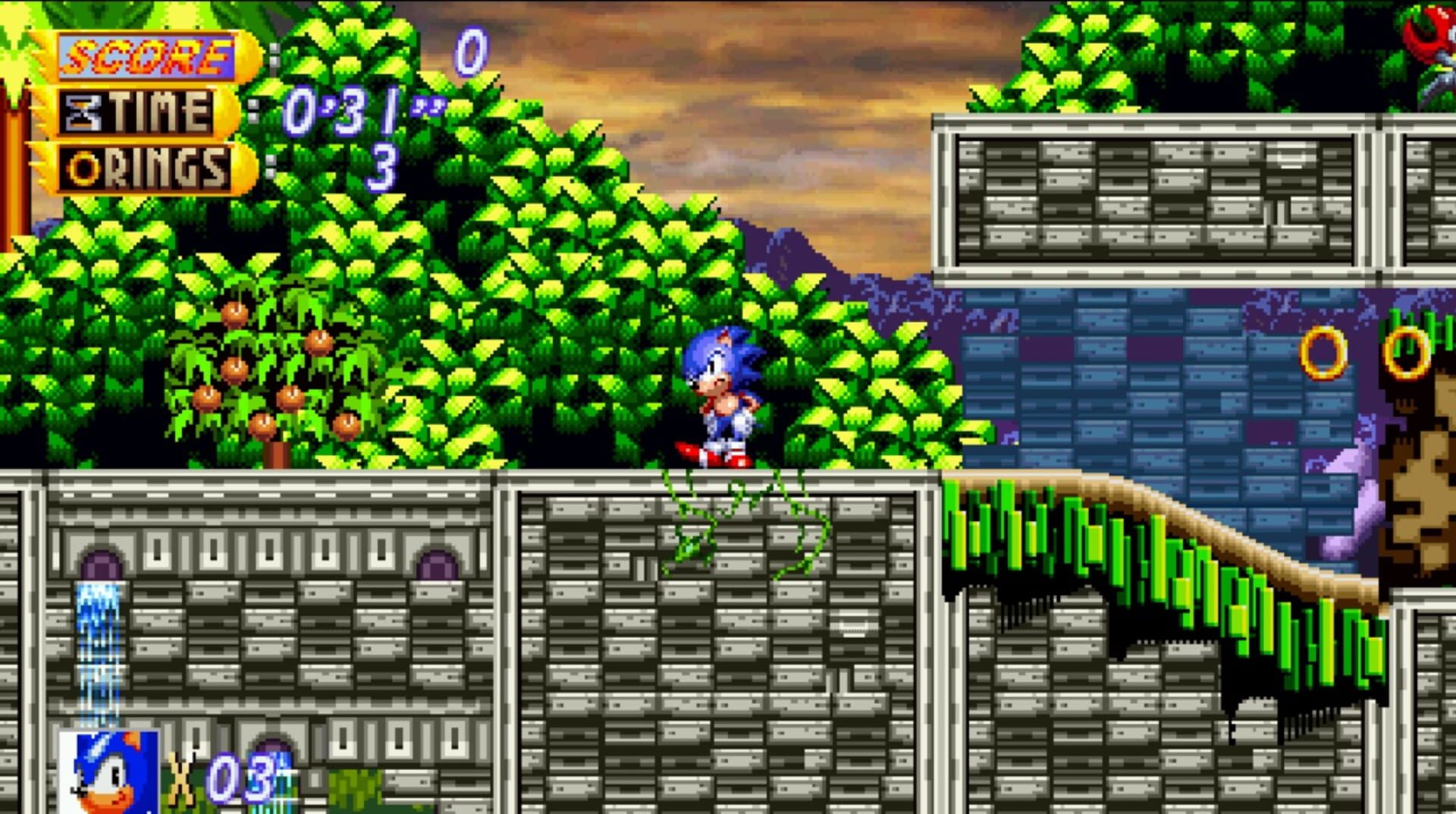 Foto do jogo Sonic UltraSaturn