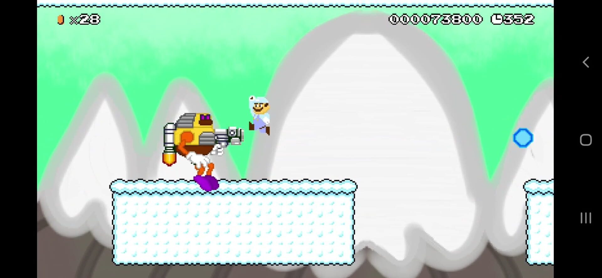Foto do jogo Super Mario Bros. RMX
