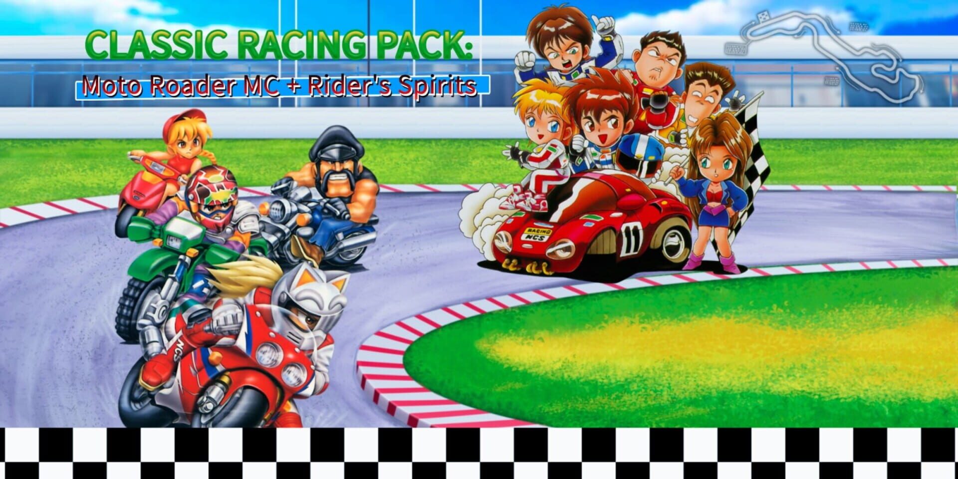 Foto do jogo Classic Racing Pack: Moto Roader MC + Rider's Spirits