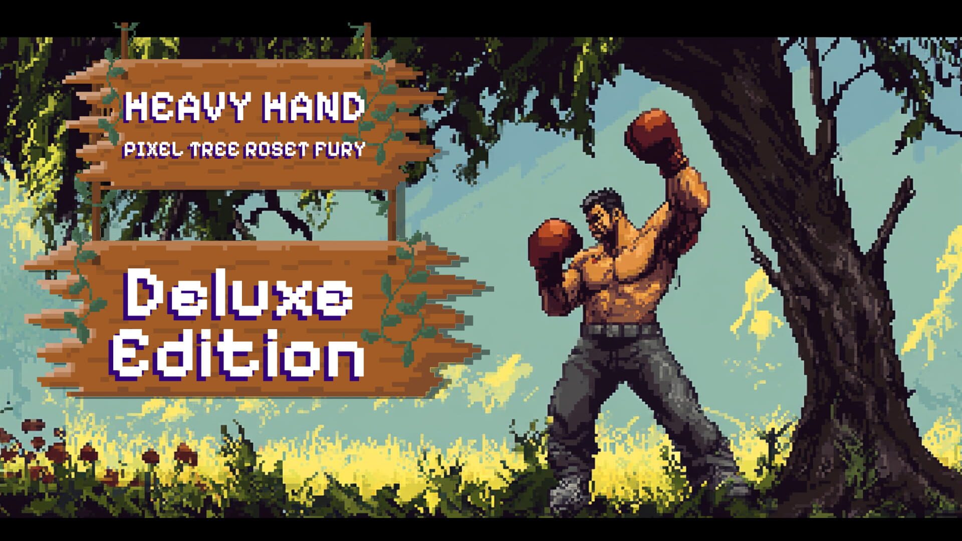 Foto do jogo Heavy Hand: Pixel Tree Forest Fury - Deluxe Edition