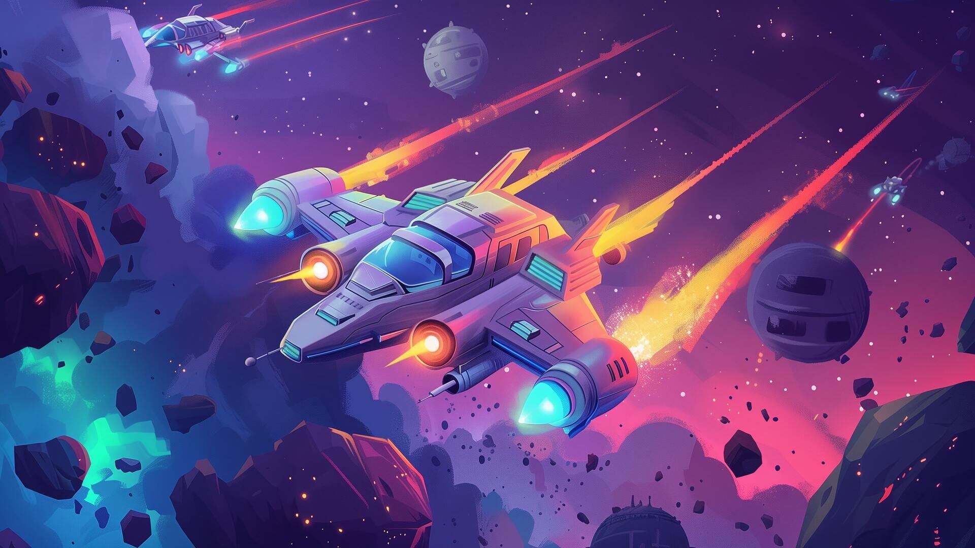 Foto do jogo Tiny Starfighters