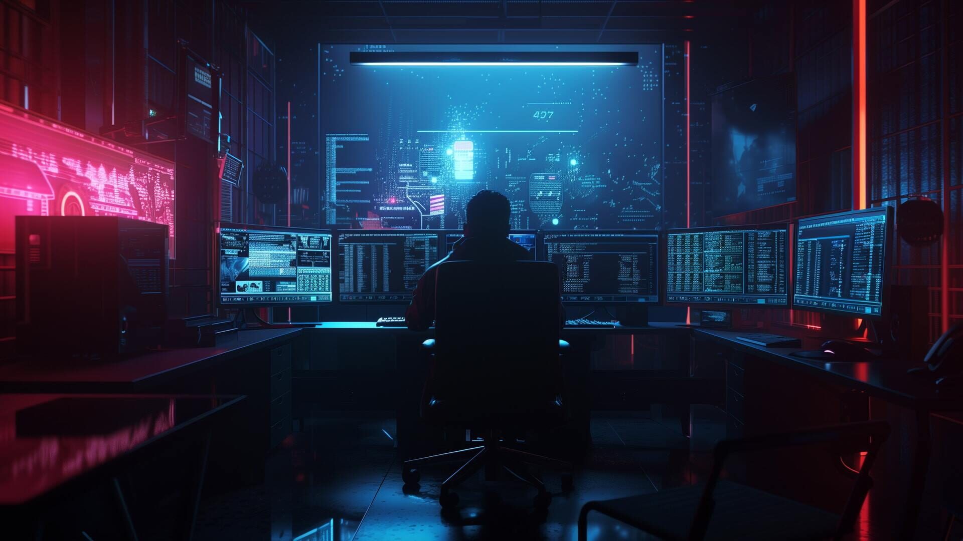 Foto do jogo Cyberpunk Hacker