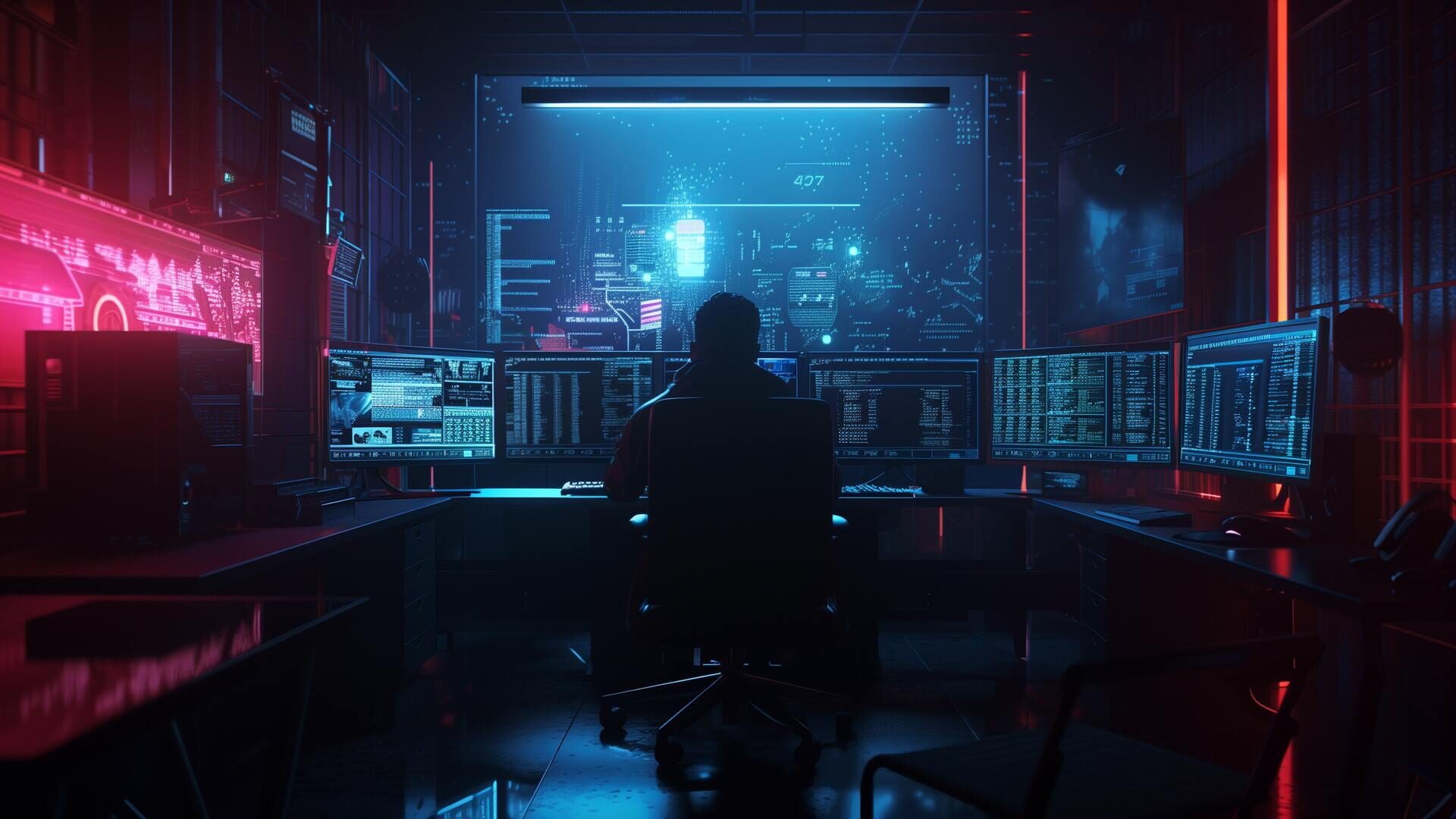 Foto do jogo Cyberpunk Hacker