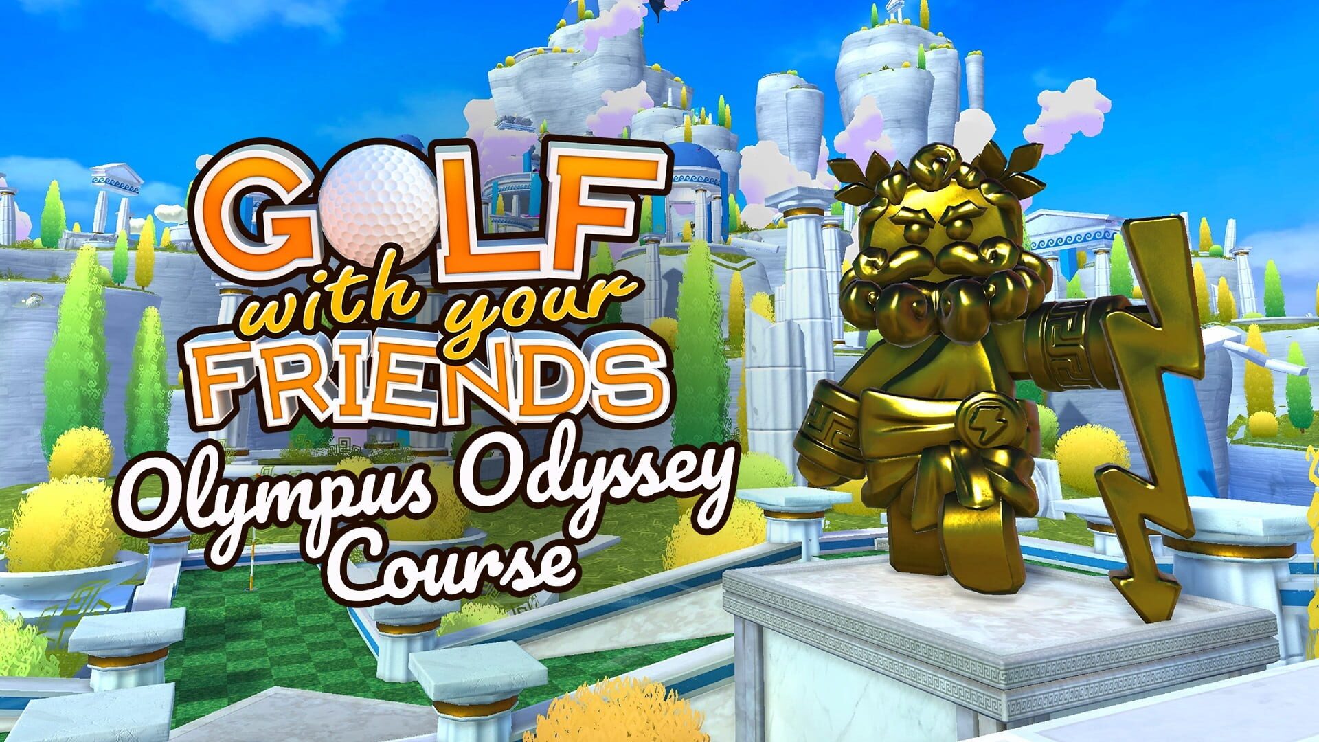 Foto do jogo Golf With Your Friends: Olympus Odyssey Course