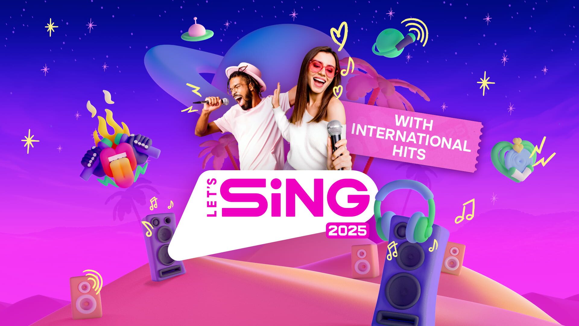 Foto do jogo Let's Sing 2025 with International Hits