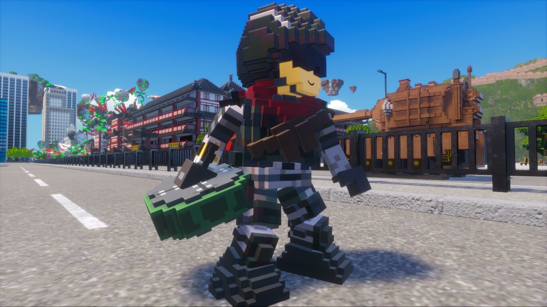 Foto do jogo Earth Defense Force: World Brothers 2 - Self-Guided Homing Bomb: Recruit Roller Bomb (Homing)