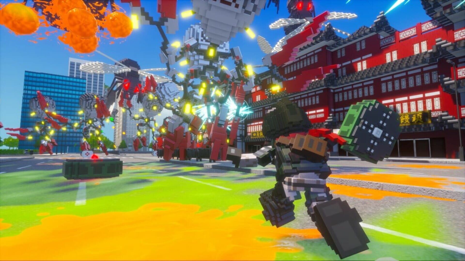 Foto do jogo Earth Defense Force: World Brothers 2 - Self-Guided Homing Bomb: Recruit Roller Bomb (Homing)