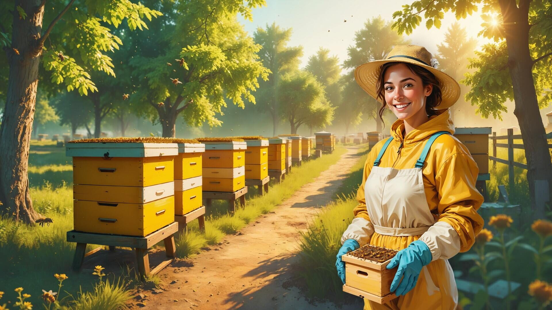 Foto do jogo Honey Farm Simulator