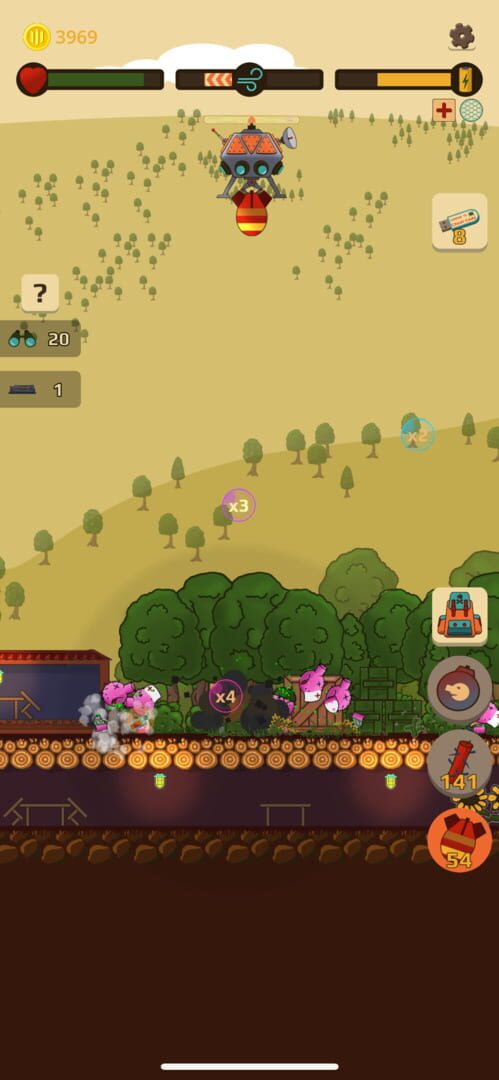 Foto do jogo Drone Attack: Pig Irruption