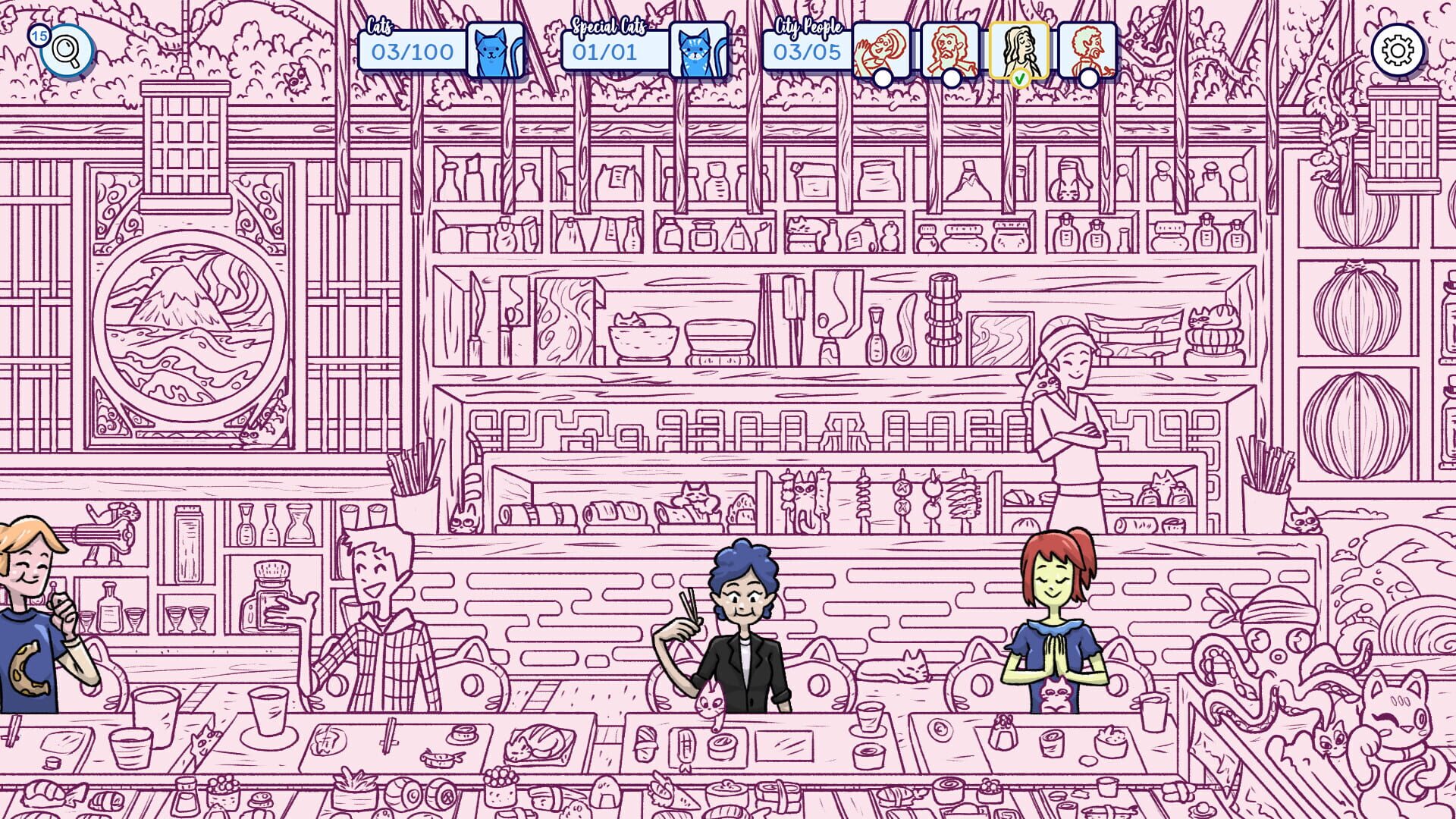 Foto do jogo Hidden Cats in Tokyo