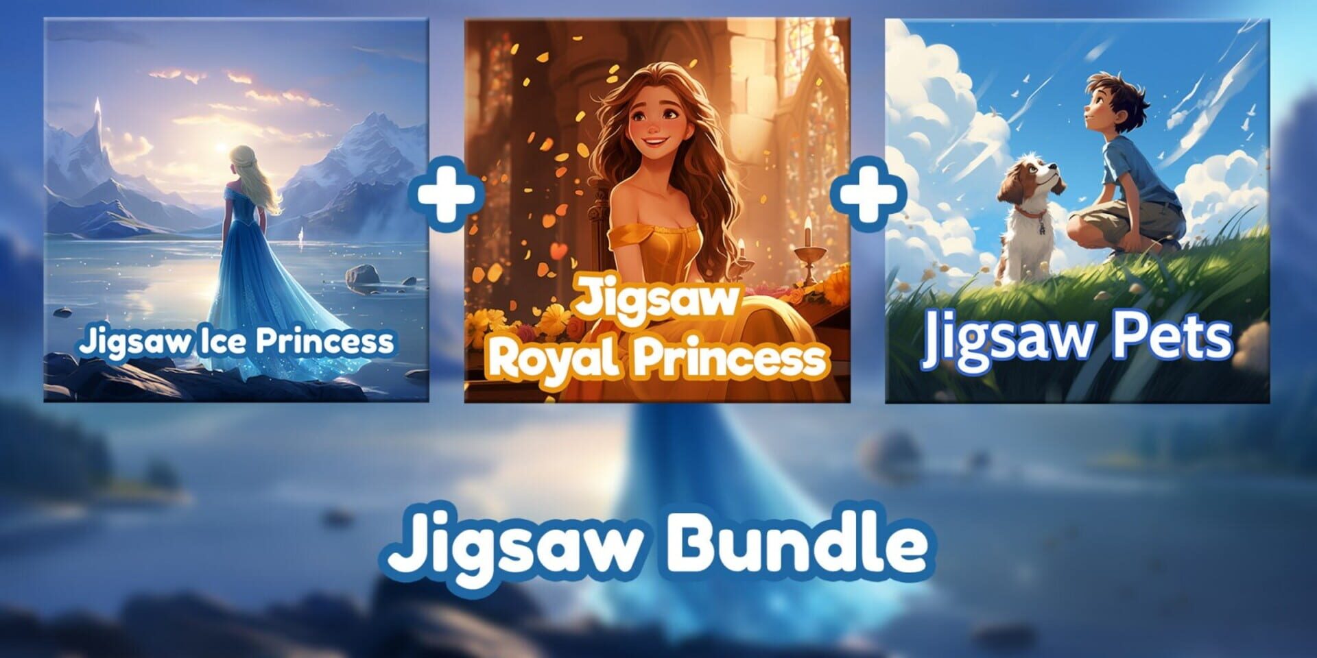 Foto do jogo Princess Jigsaw Bundle